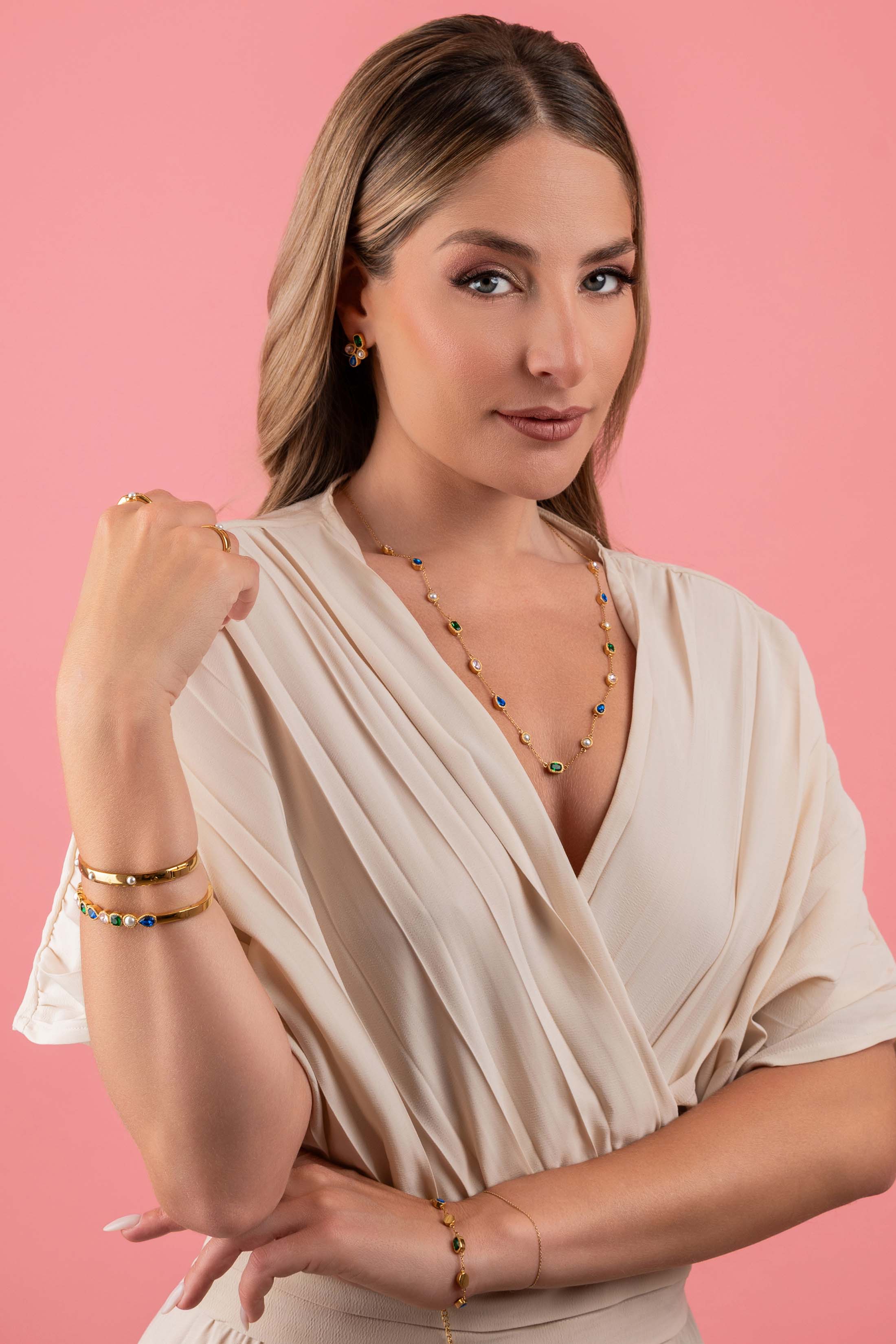 Fortress Stud Earring Set