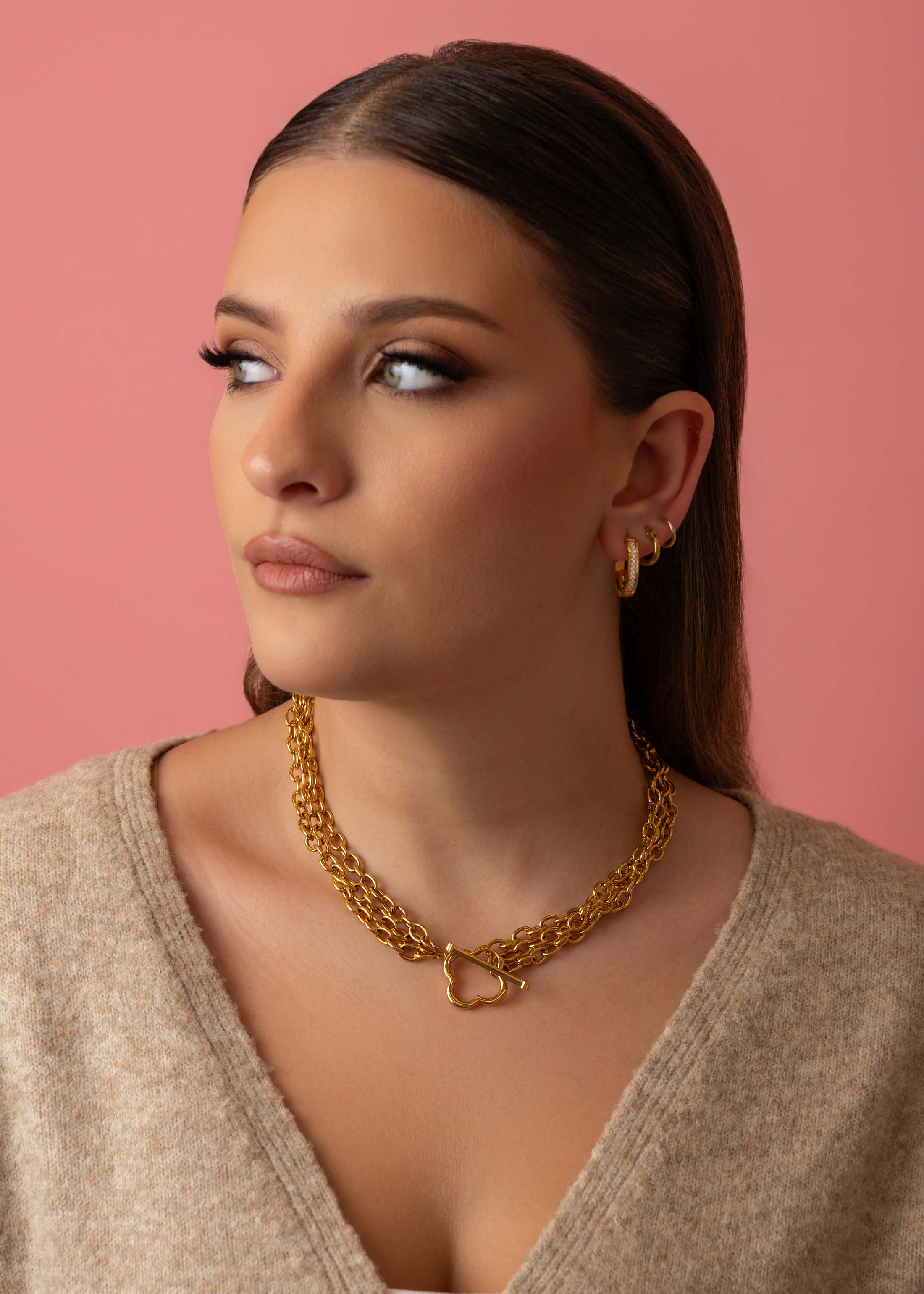 Carisma Triple Chain Necklace