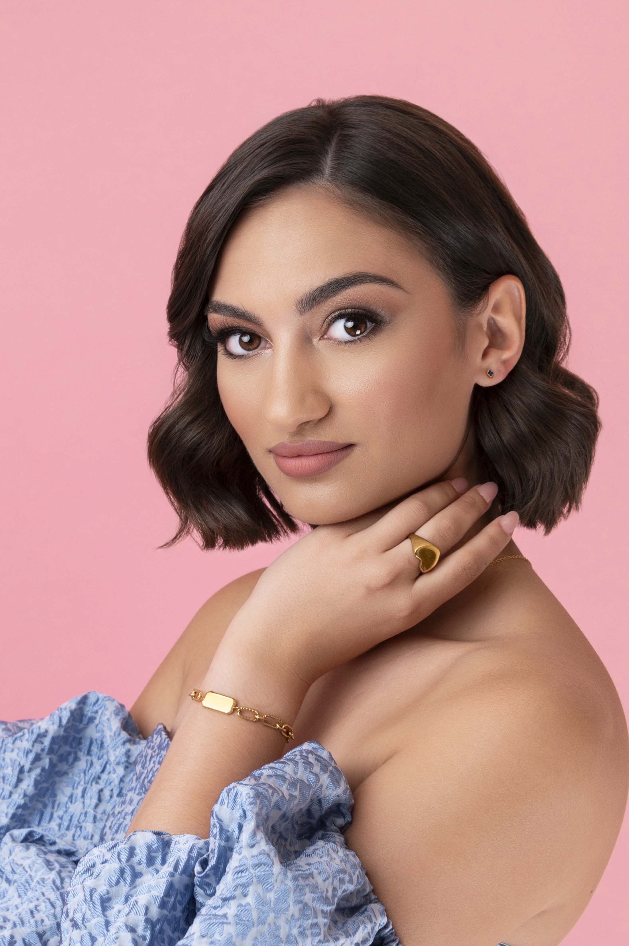 Petite Deep Blue Carisma Stud Earring Set