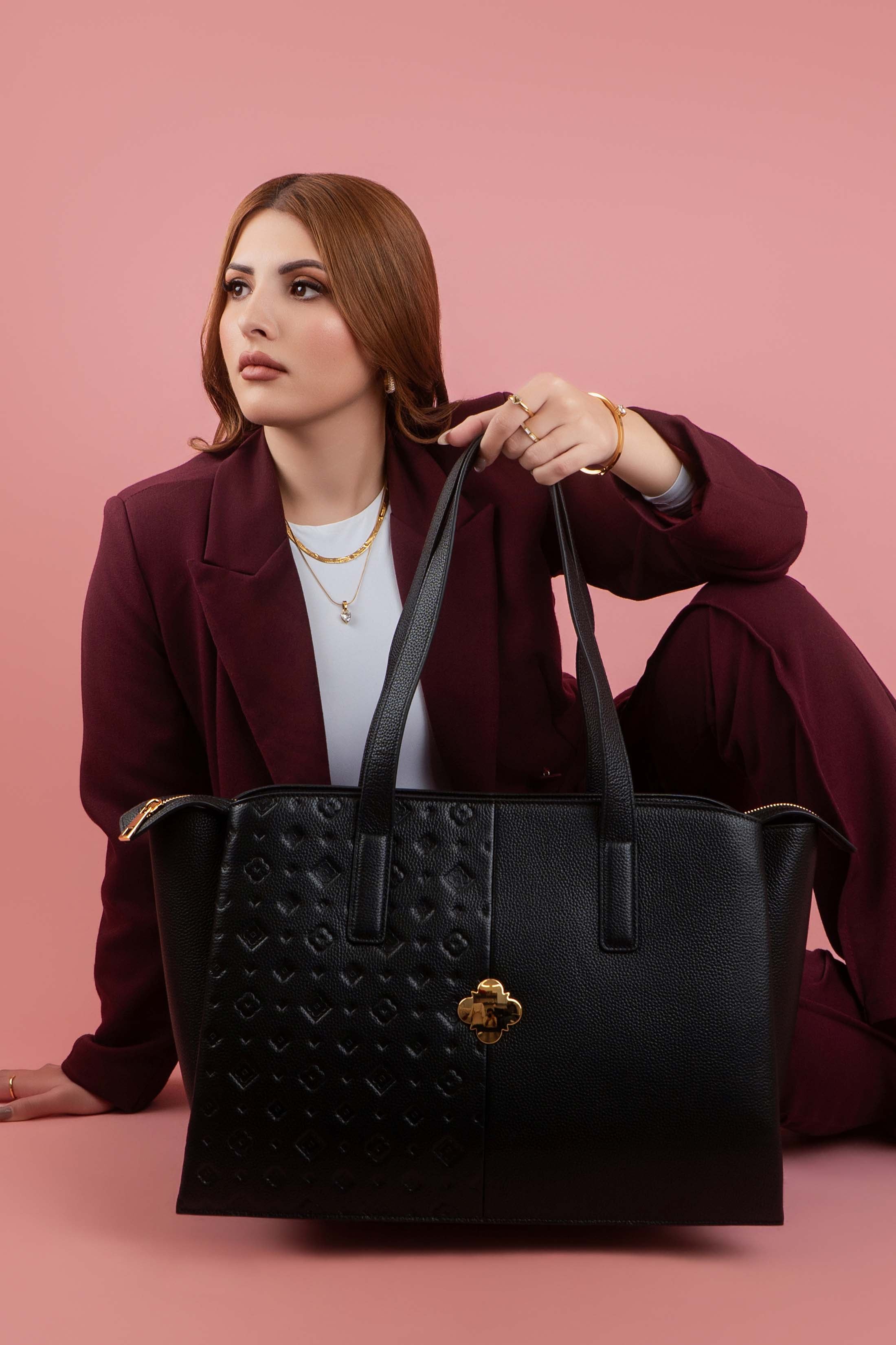 The Office Edit Black Tote Bag