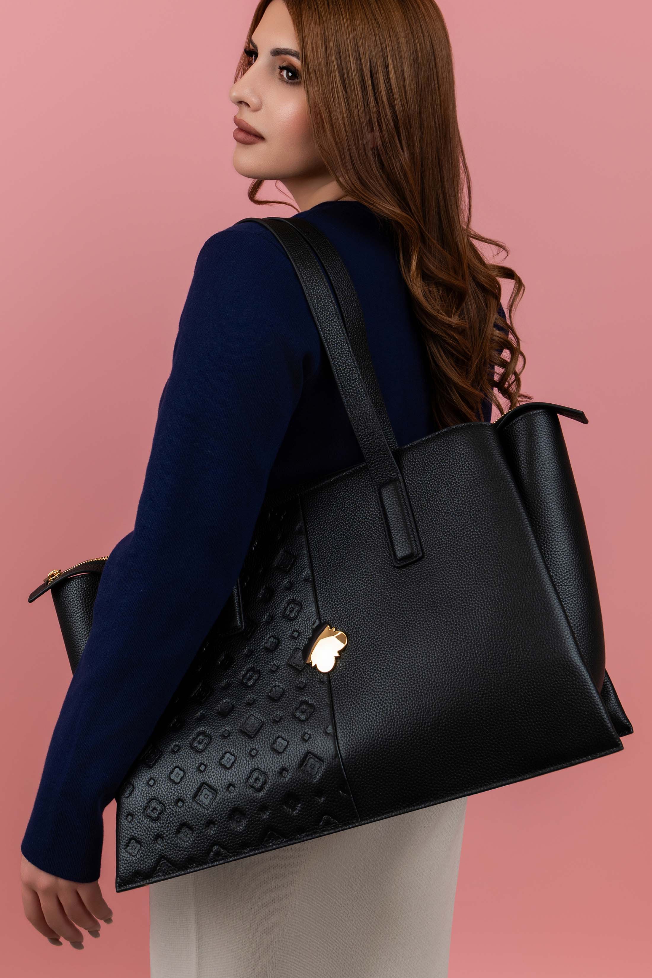 The Office Edit Black Tote Bag