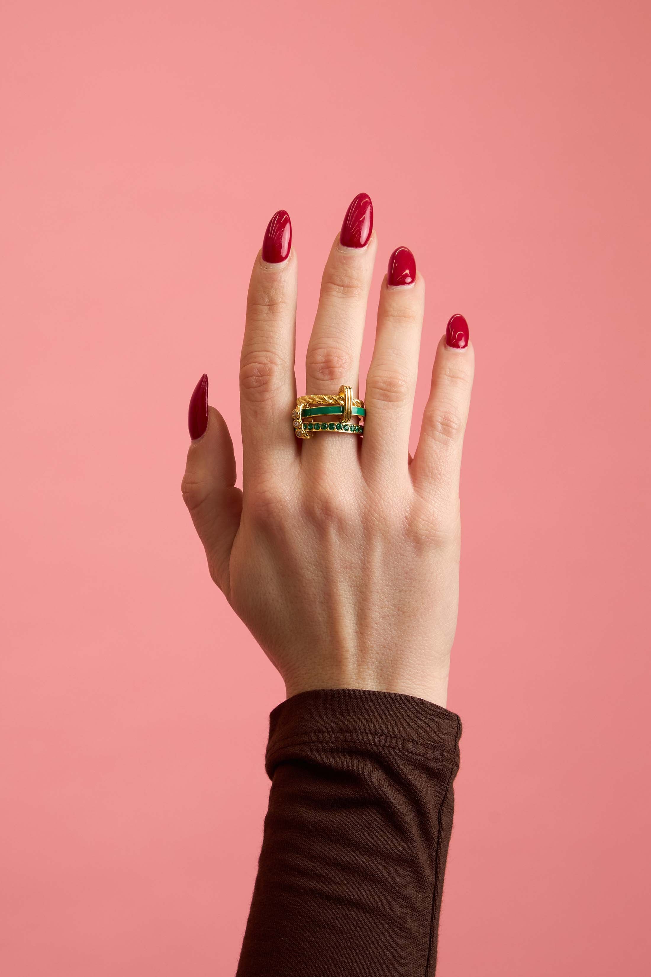 Triple Ring Link Gift Set