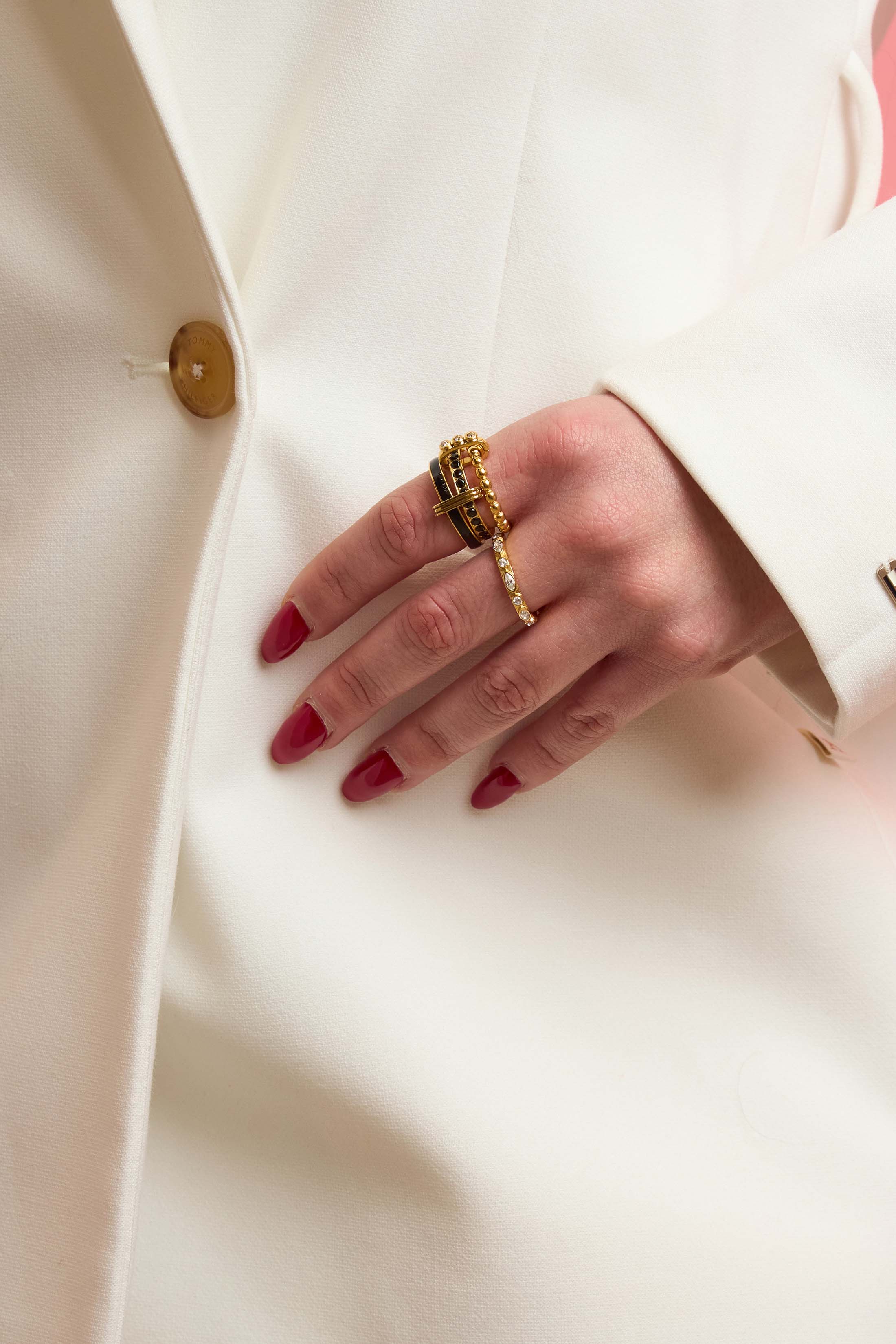 Crystal Ring Connector