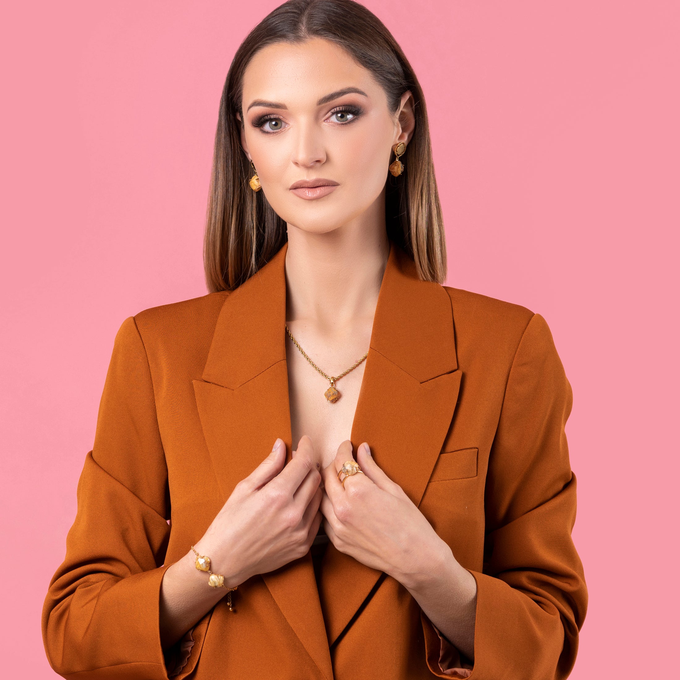 Stone Station Tiger Eye Pendant