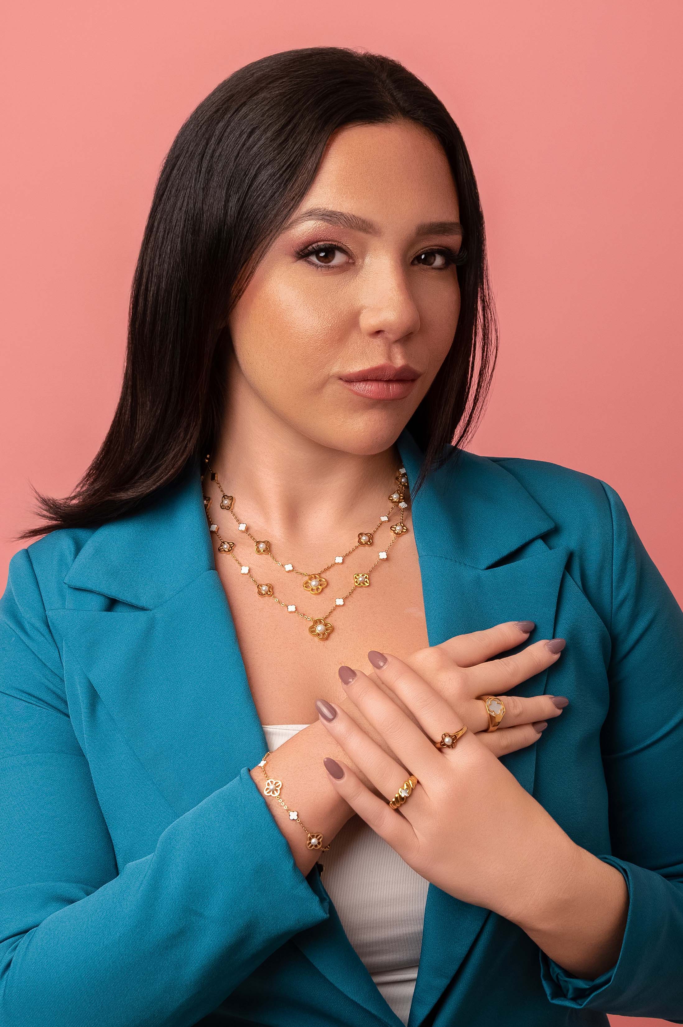 Carisma Pearl Flower Ring