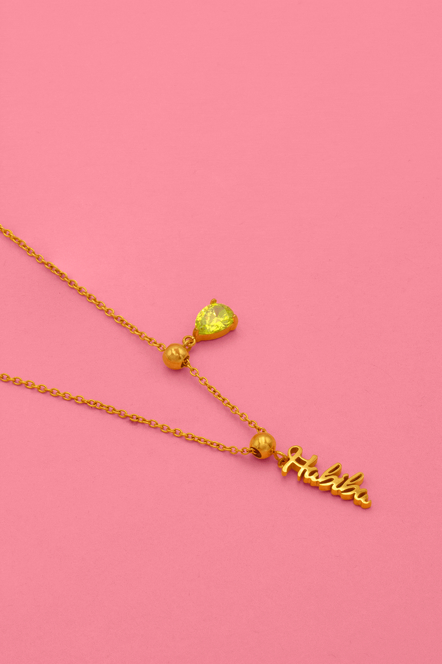 "Ħabiba" Toggle Charm Pendant Necklace Gift Set