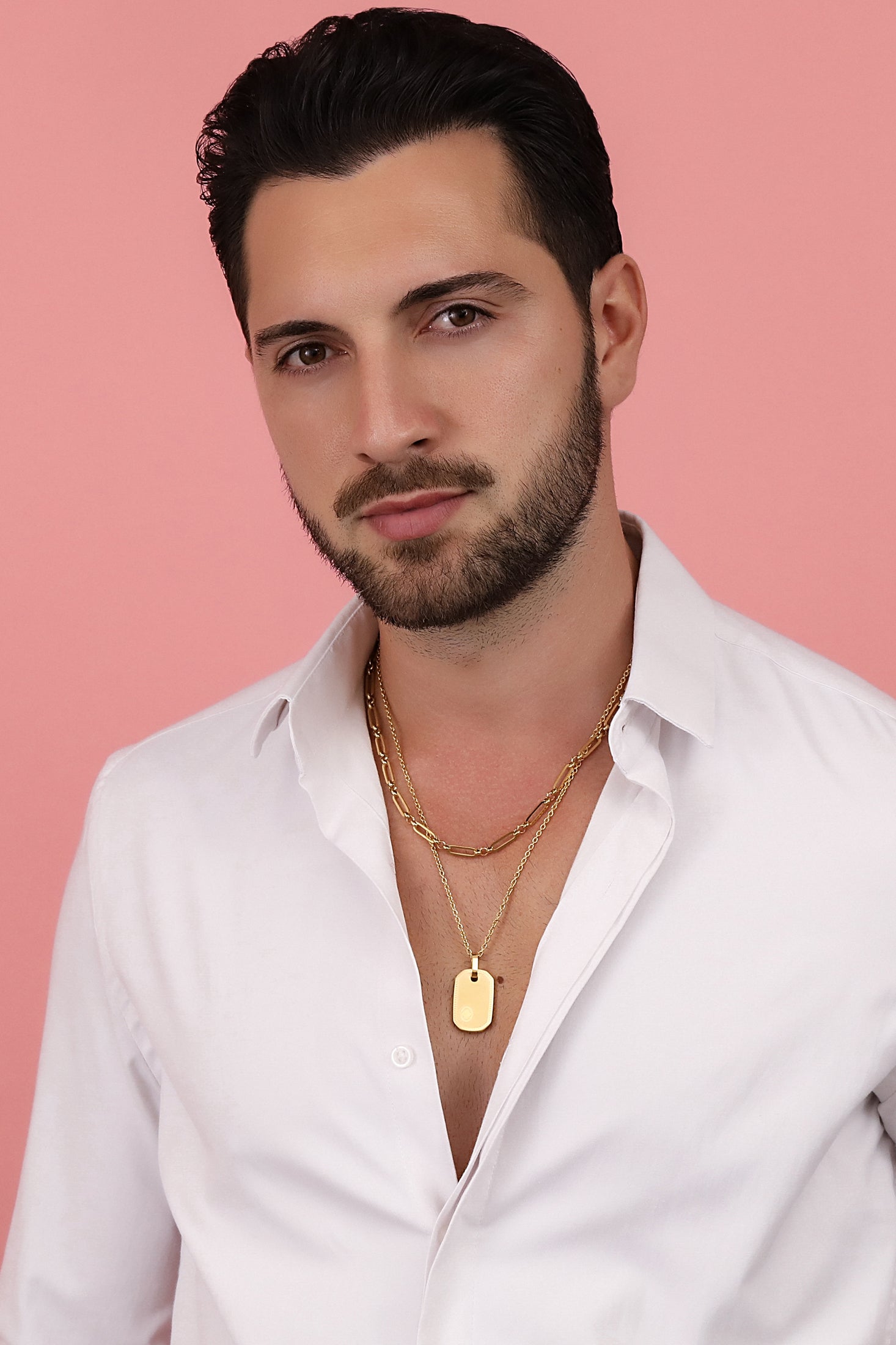 Carisma Logo Tag "Inħobbok Pa" Pendant