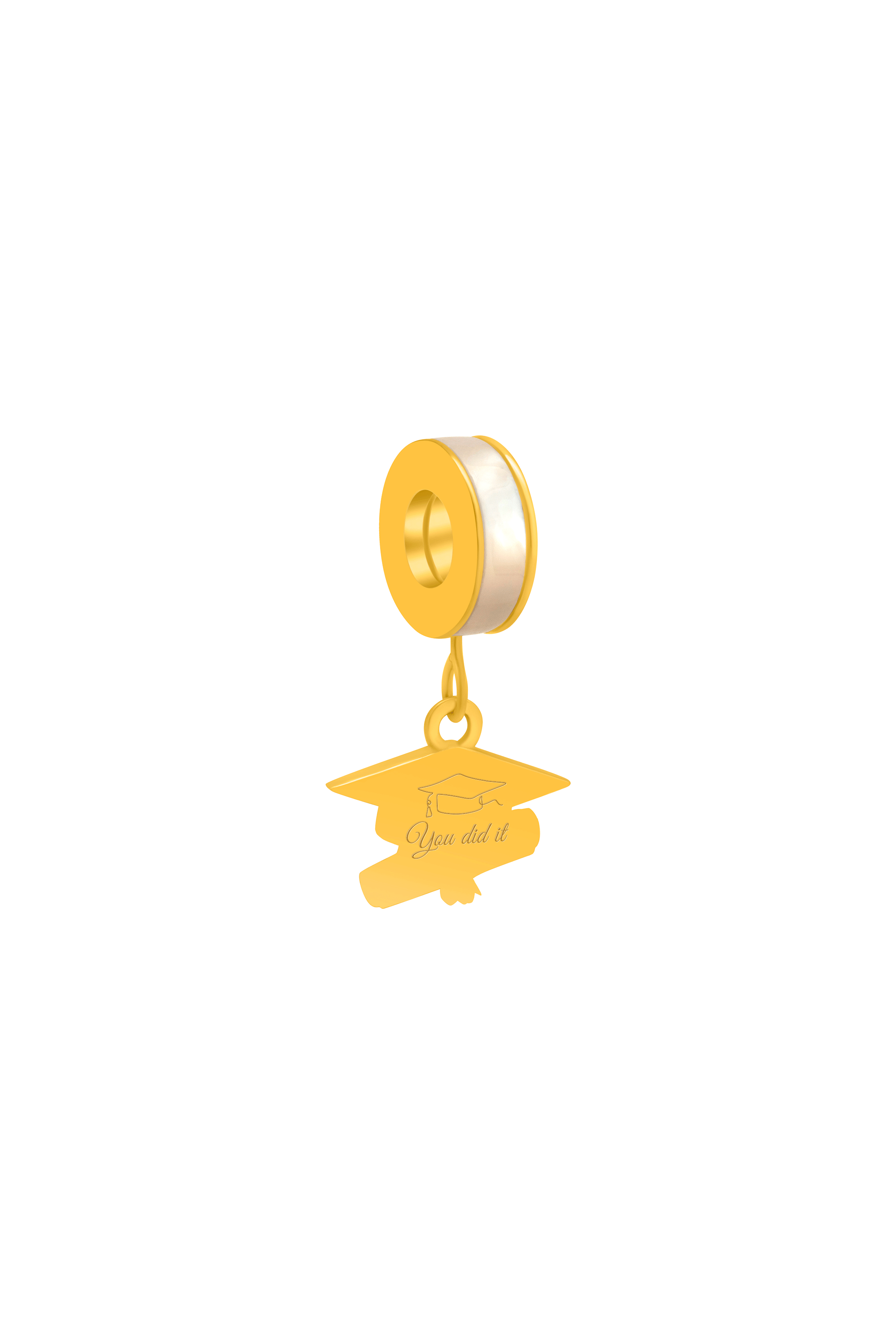 Graduation Token Charm Pendant
