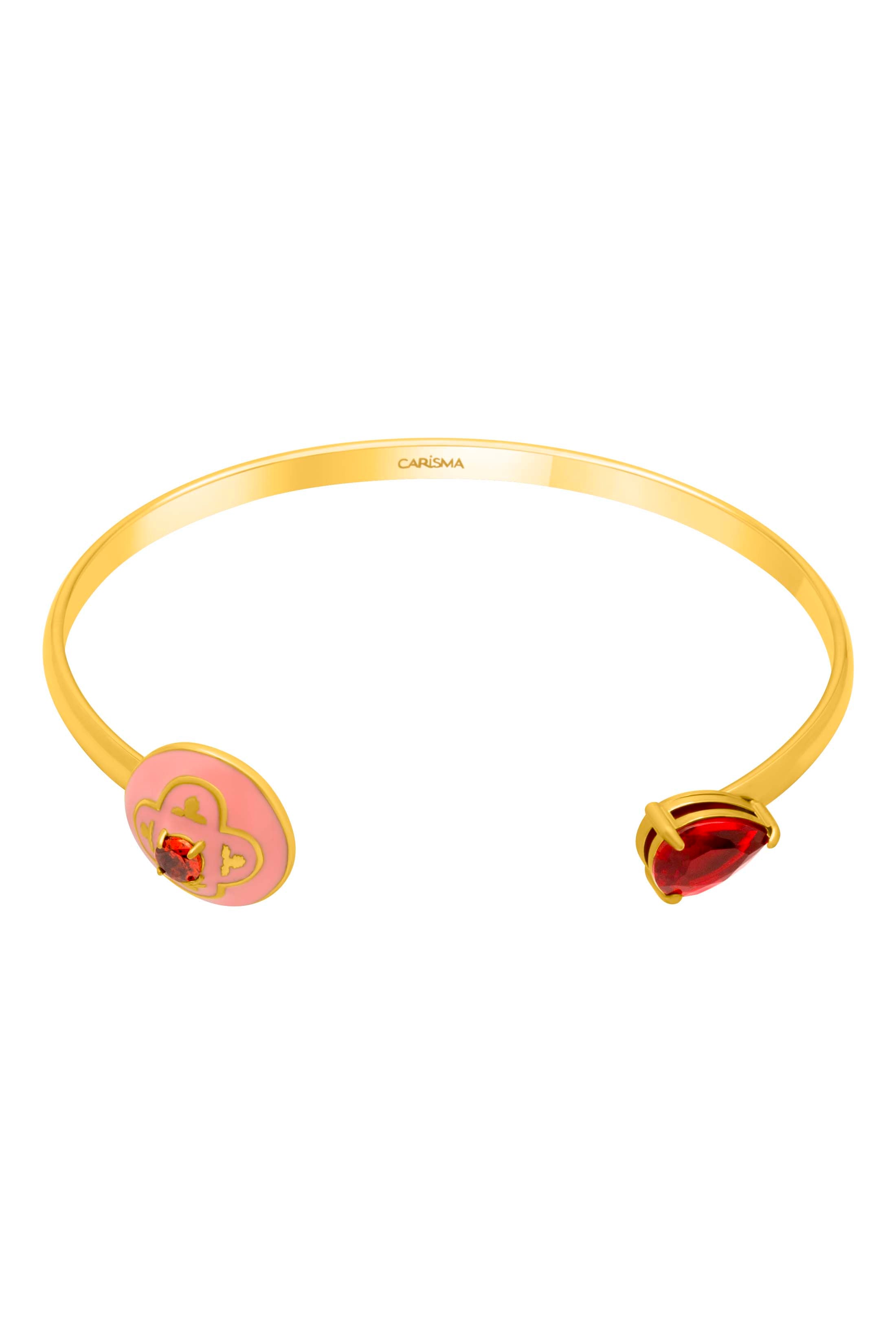 Maltese Tile Carisma Red Stone Bangle