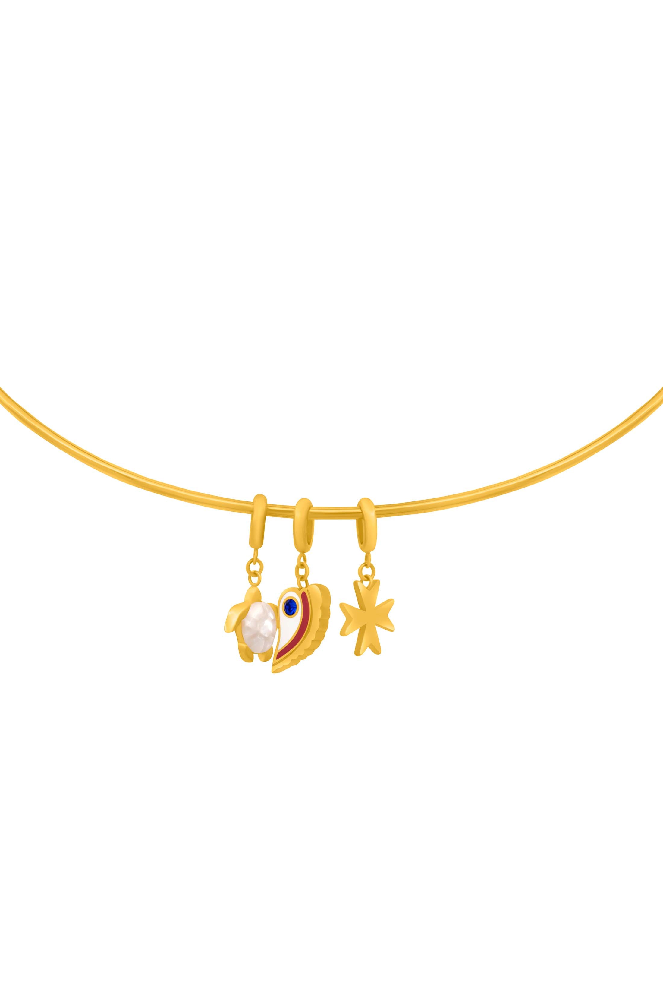 Maltese Cross Cuff Charm