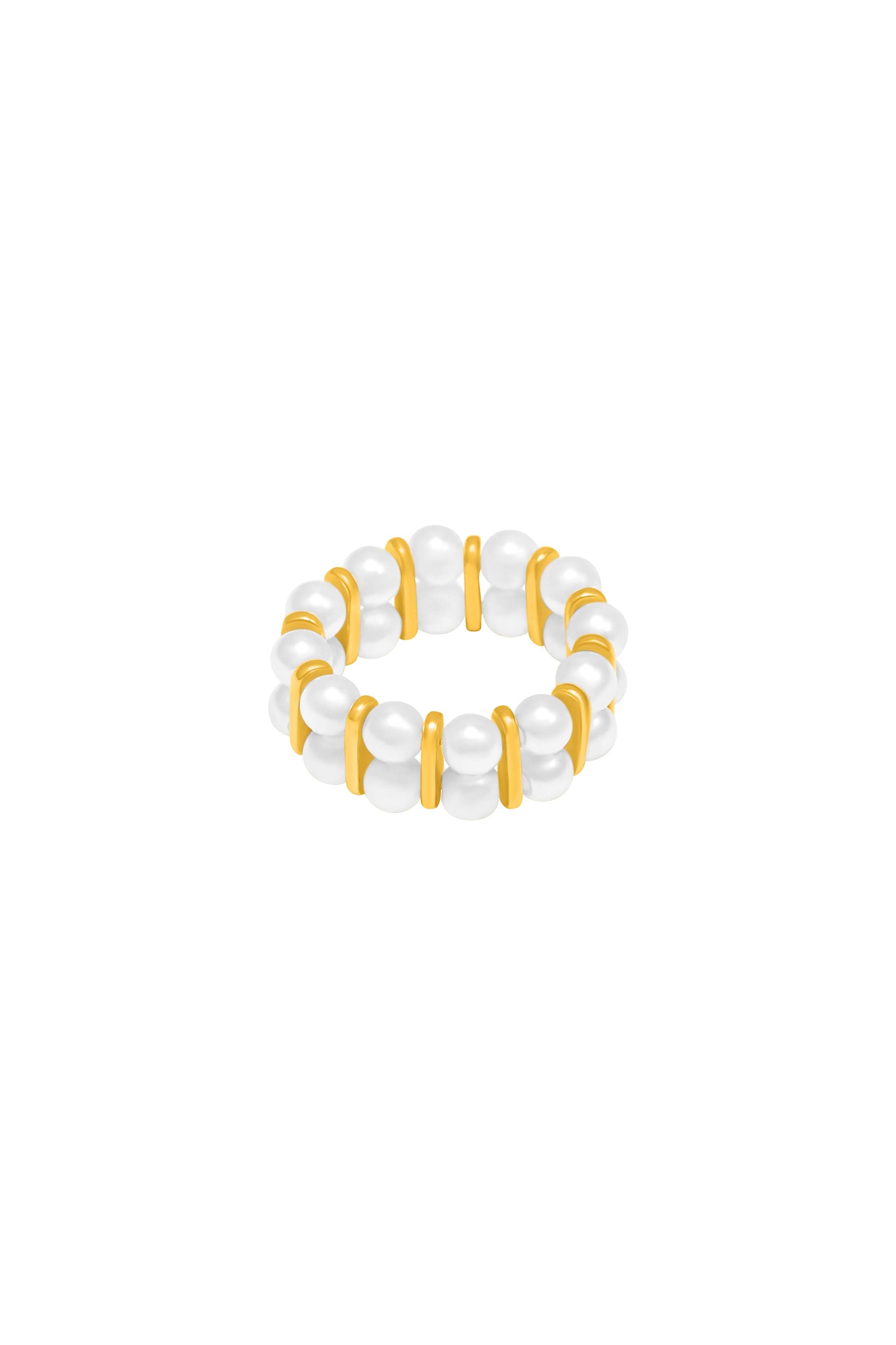 Twin Pearl Ring