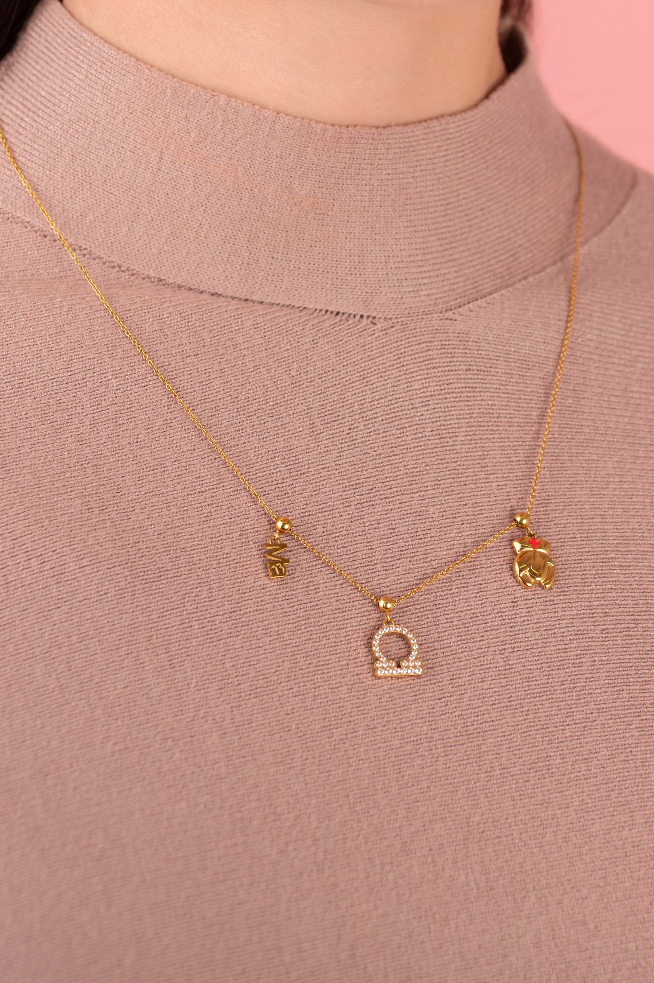 Star Sign Toggle Charm Pendant