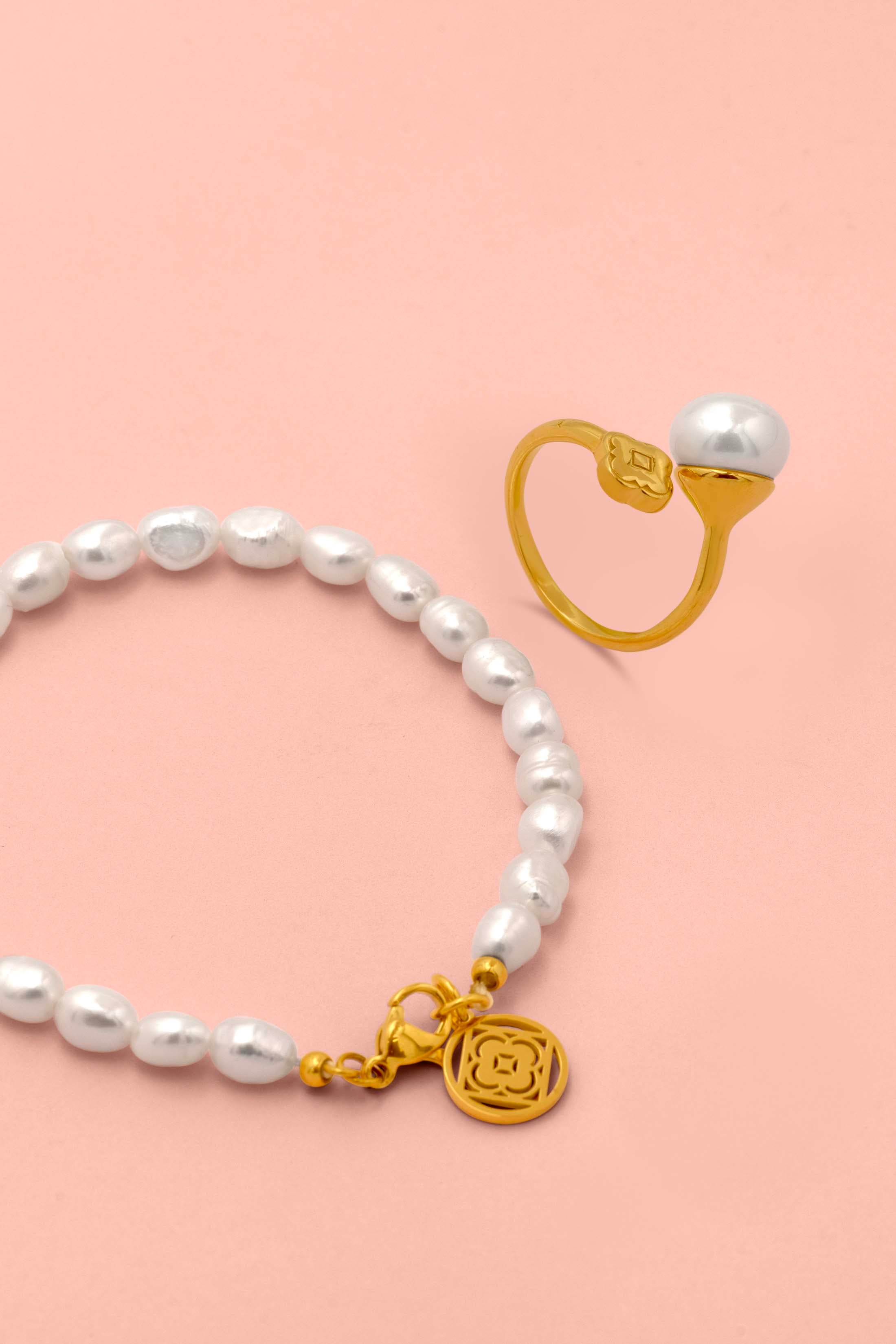 Baroque Freshwater Pearl Ring & Dara&