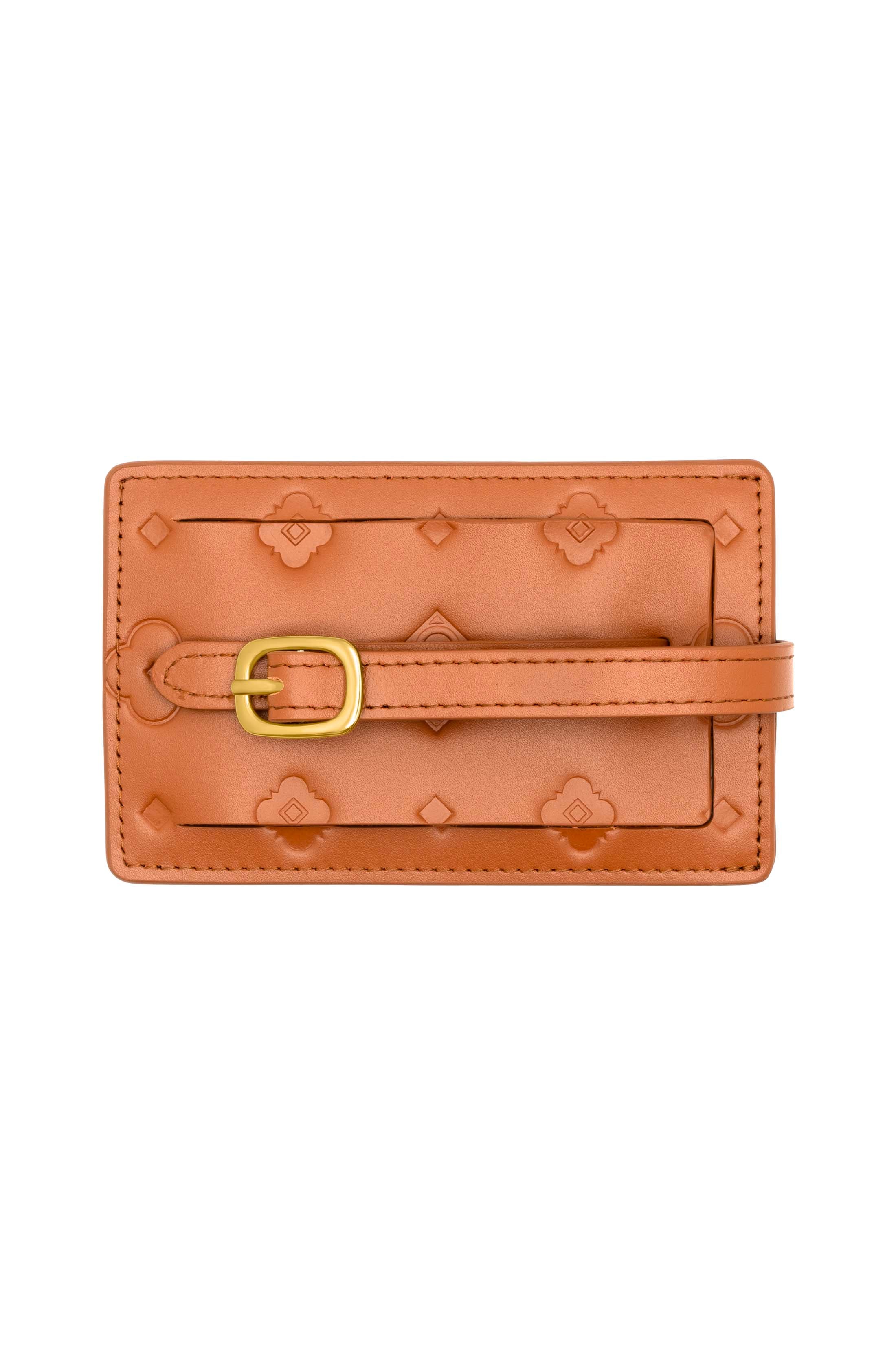 Tan Passport Cover & Luggage Tag