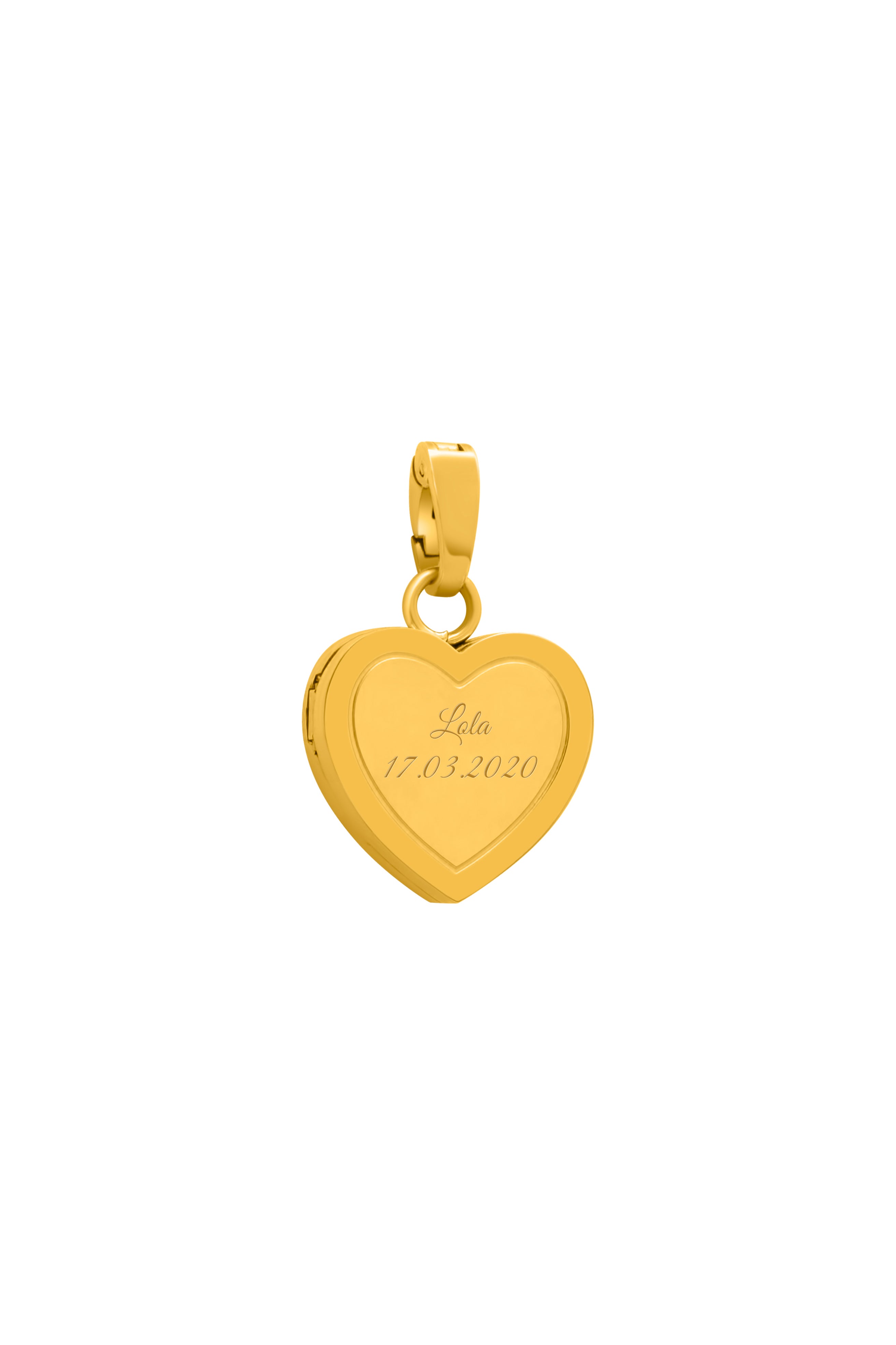 Pet Engravable Locket Pendant