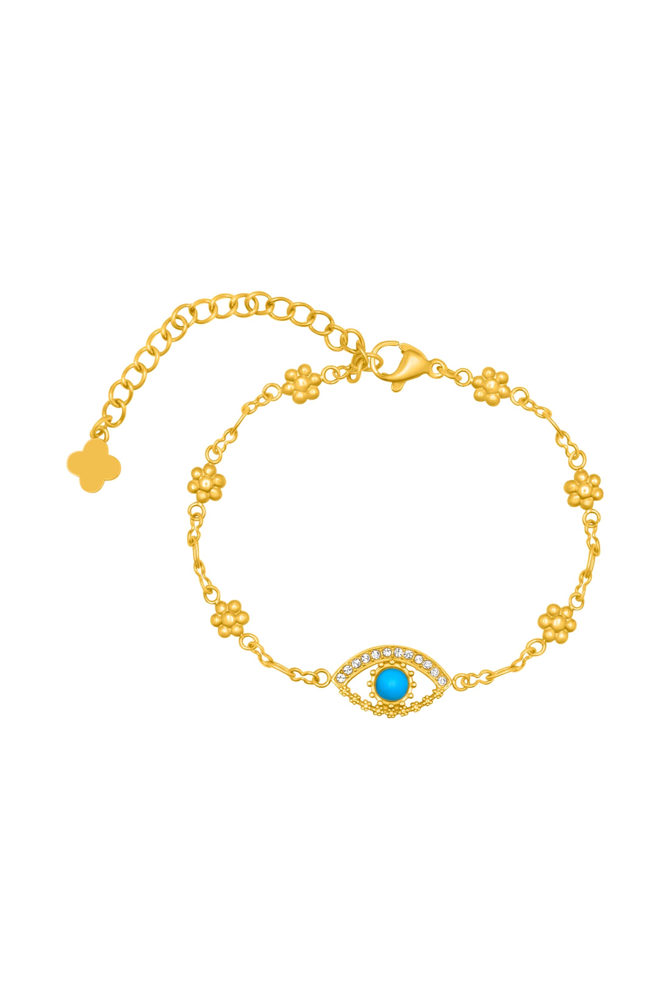 Milos Evil Eye Ring & Bracelet Gift Set