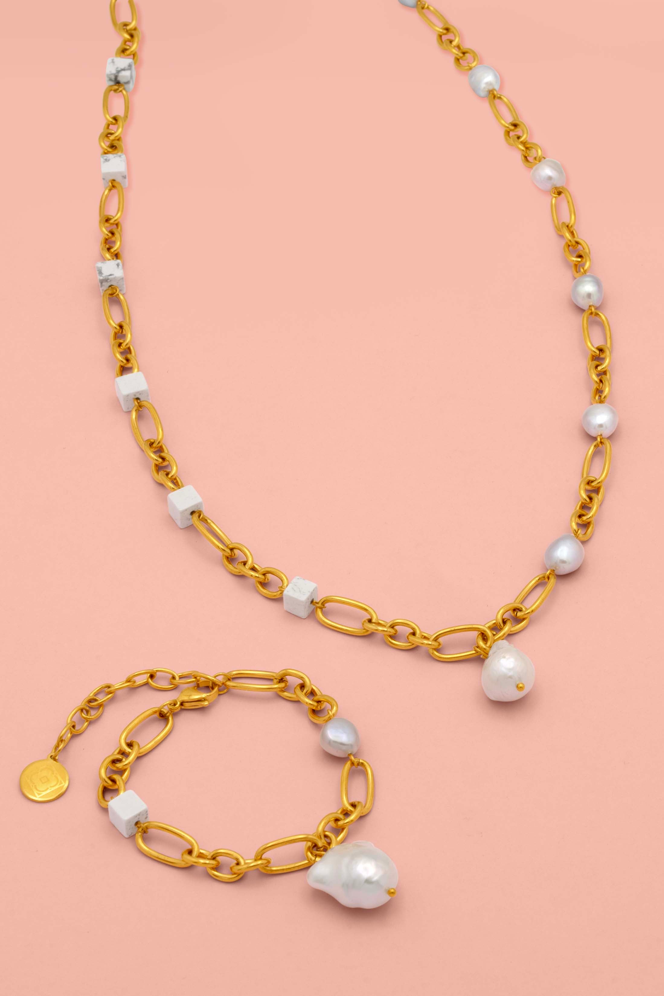 Link Perla Chain Bracelet & Necklace Gift Set