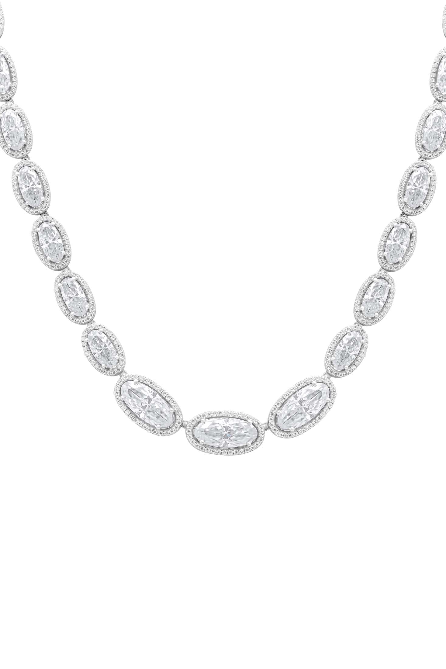 Majestic Moissanite Statement Necklace