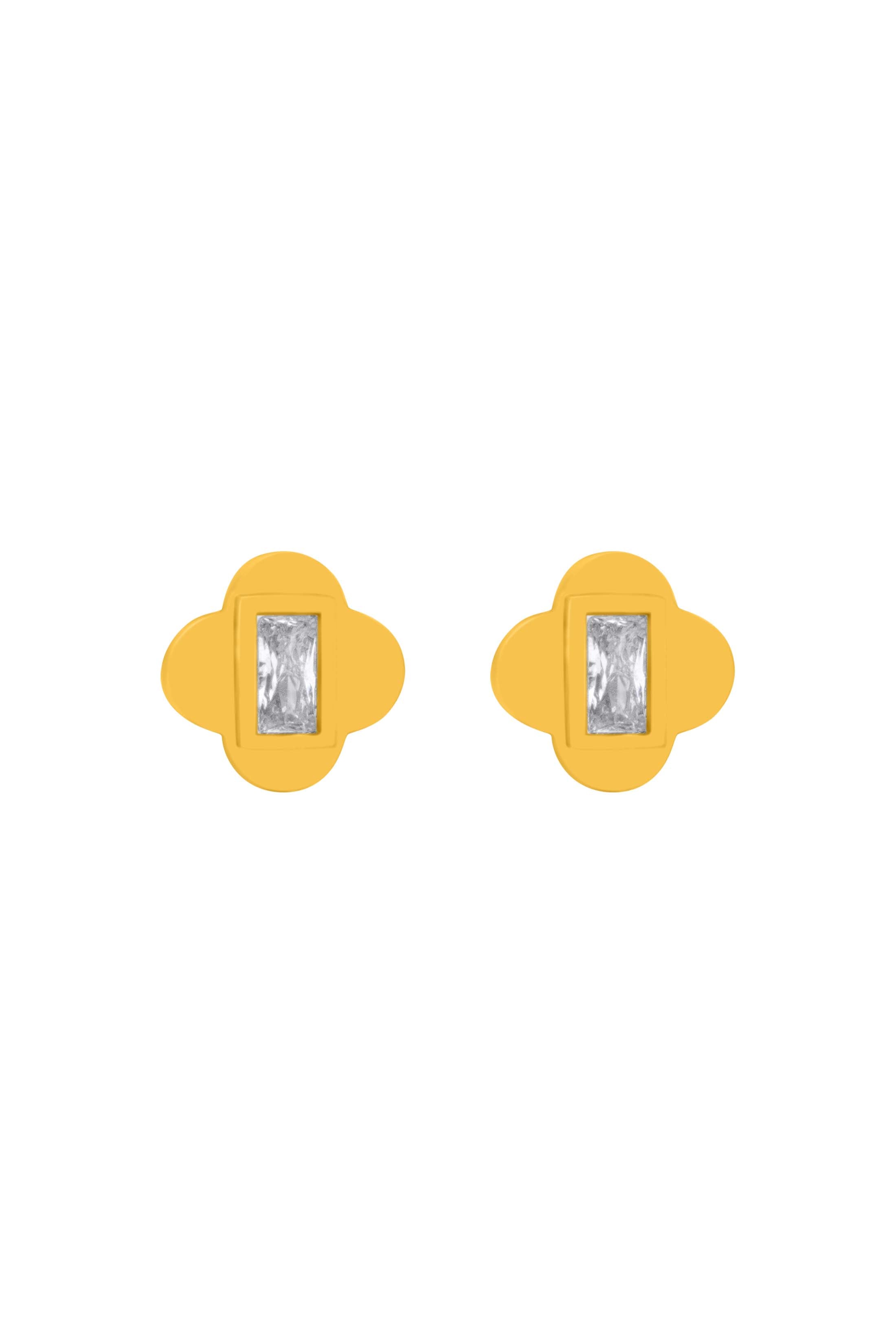 The Clear Zirconia Stud Earring Set