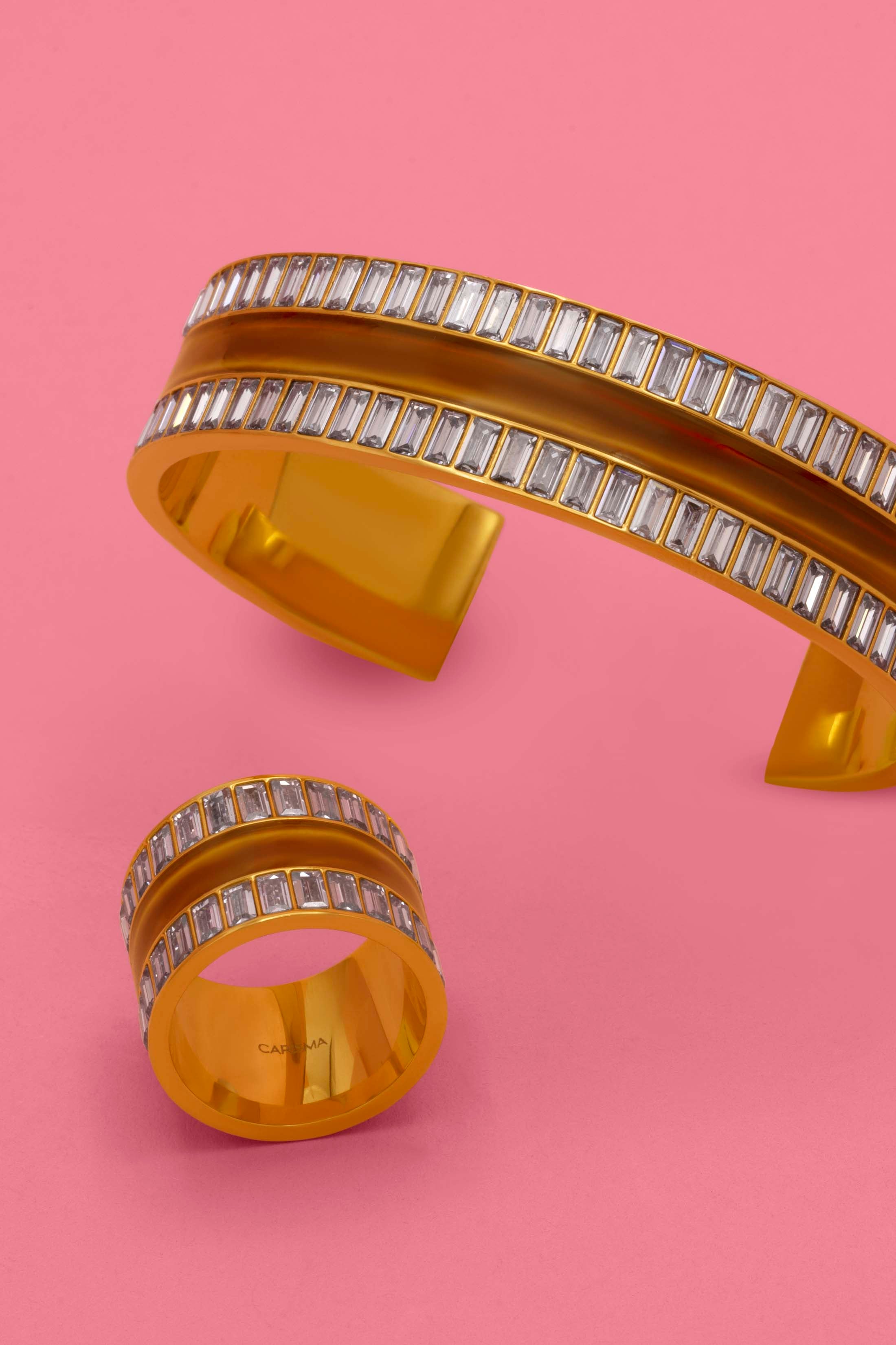 Faniello Tiger Eye Bangle & Ring Gift Set