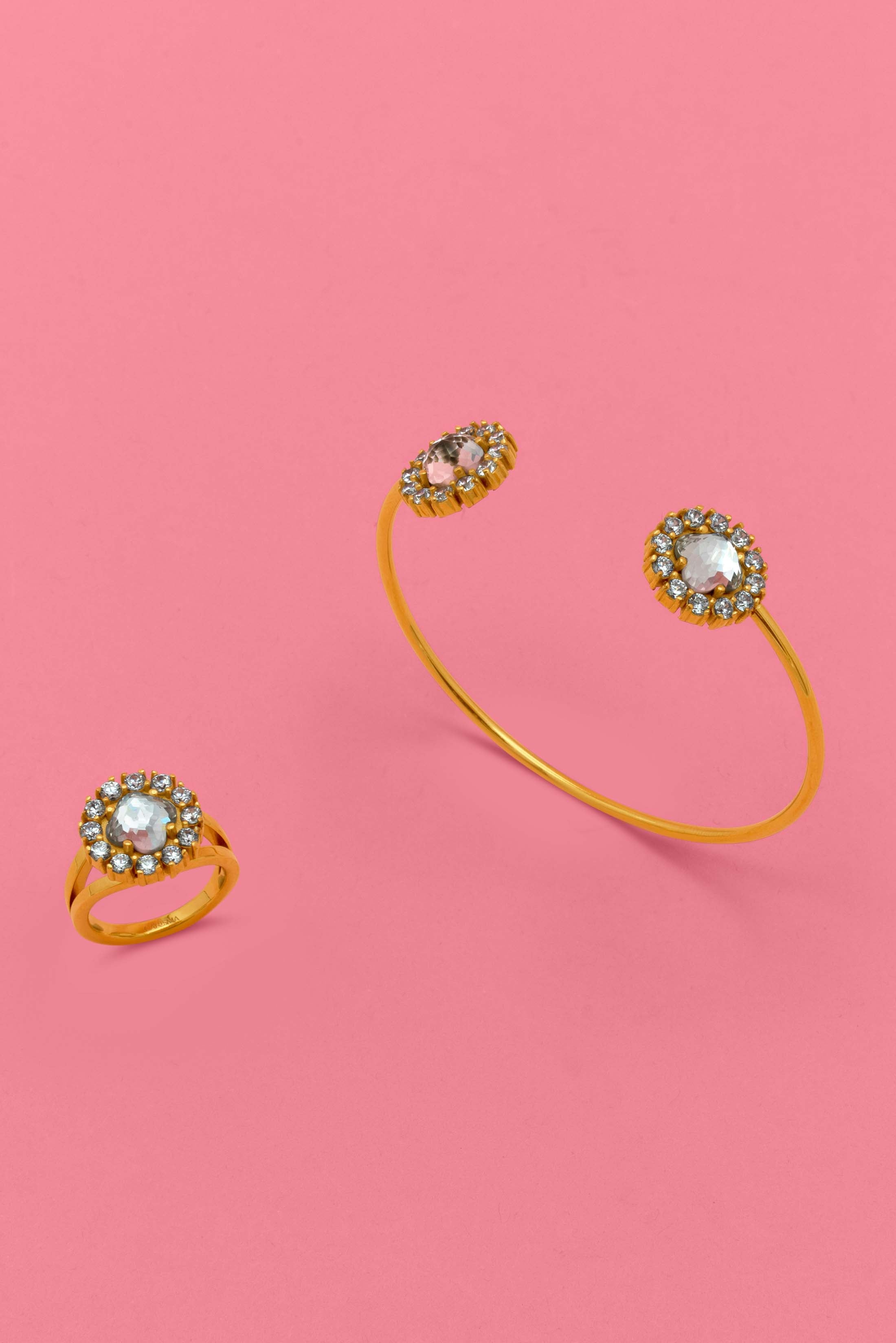 Nova Brillantina Bangle & Ring Gift Set