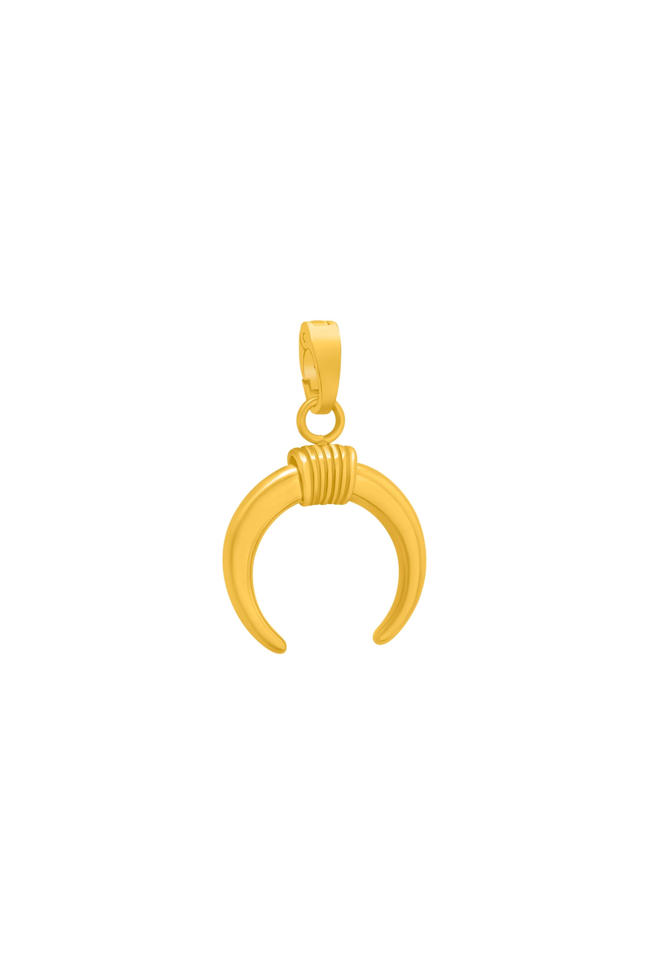 Crescent Horn Charm Pendant