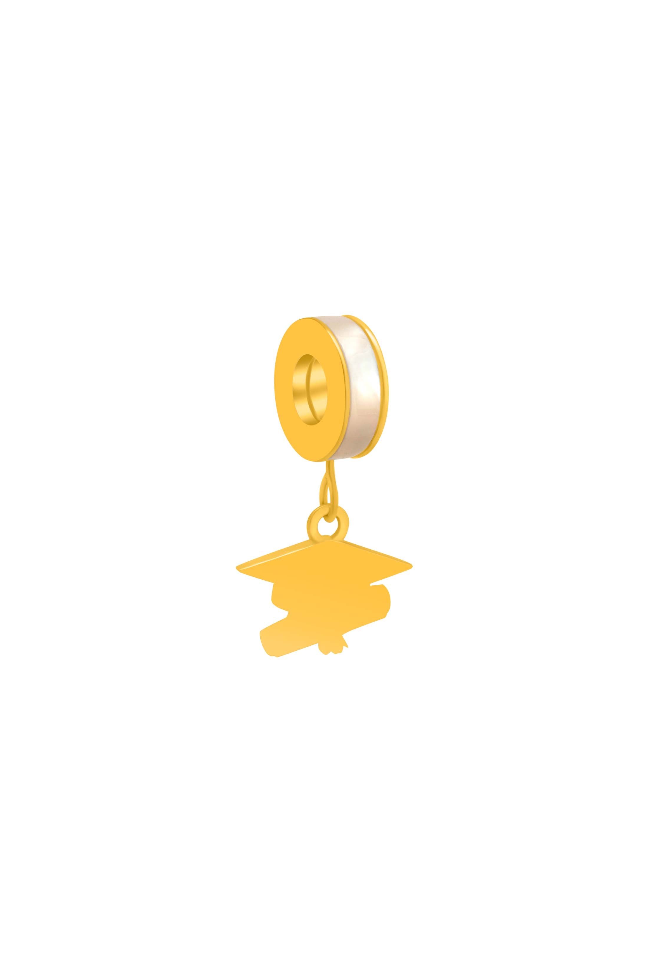 Graduation Token Charm Pendant