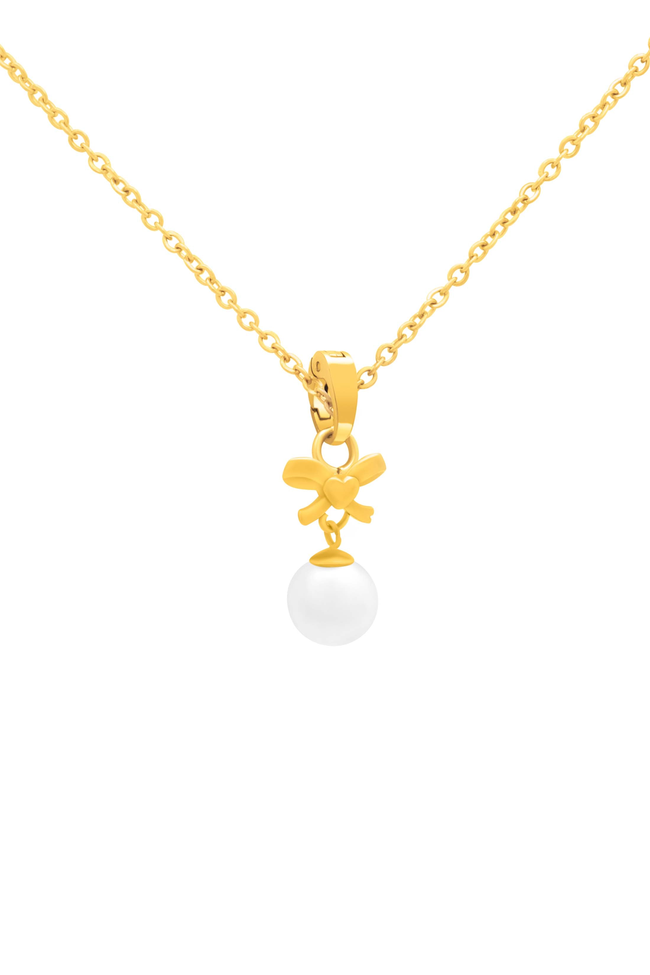Bow Perla Necklace