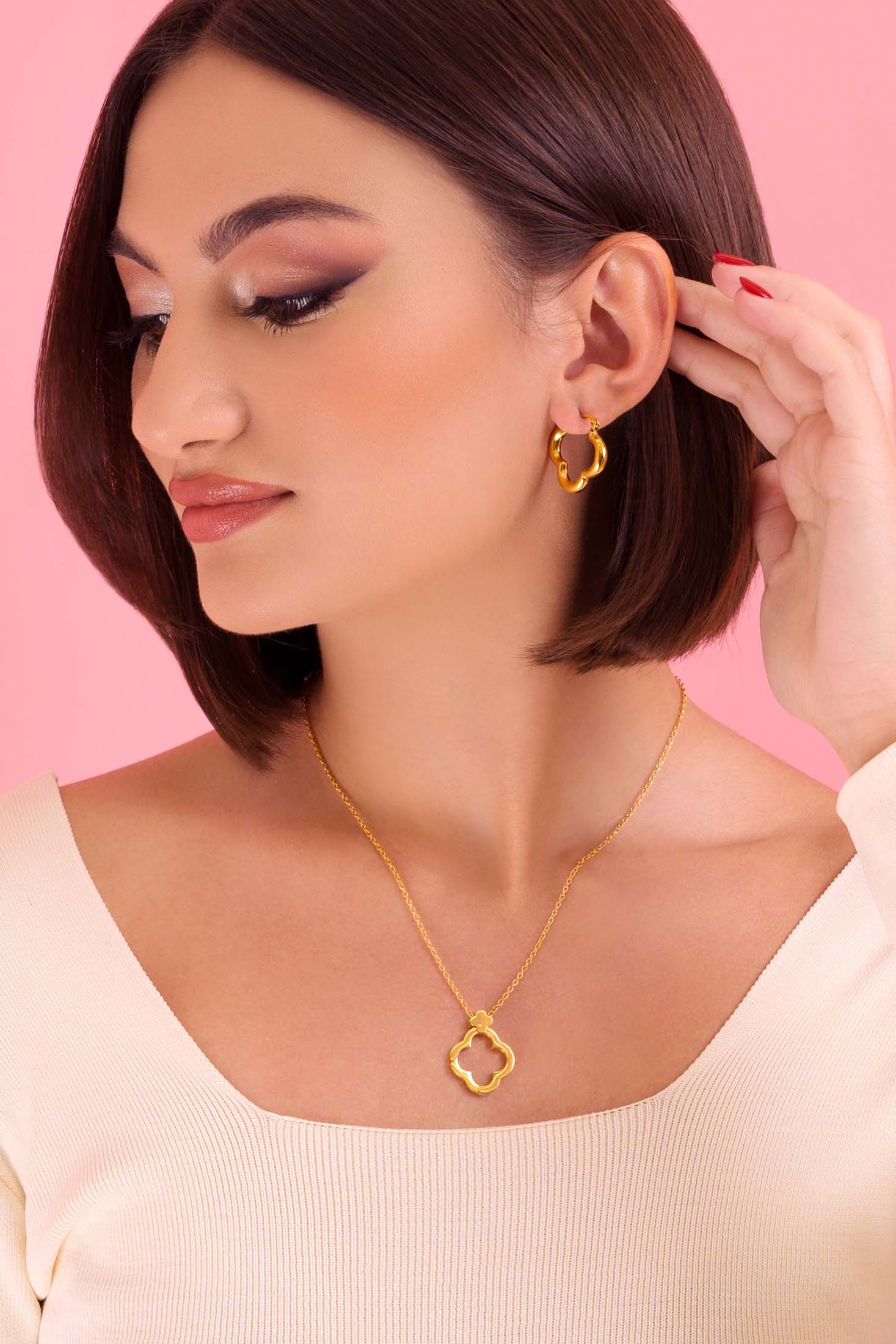 Carisma Logo Stackable Charm Necklace