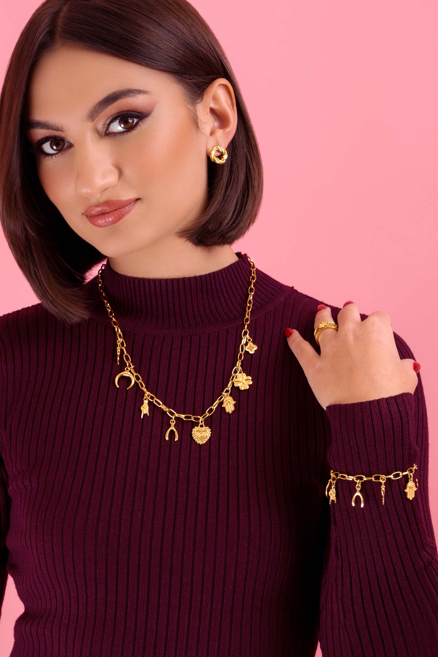 Fortuna Charm Necklace