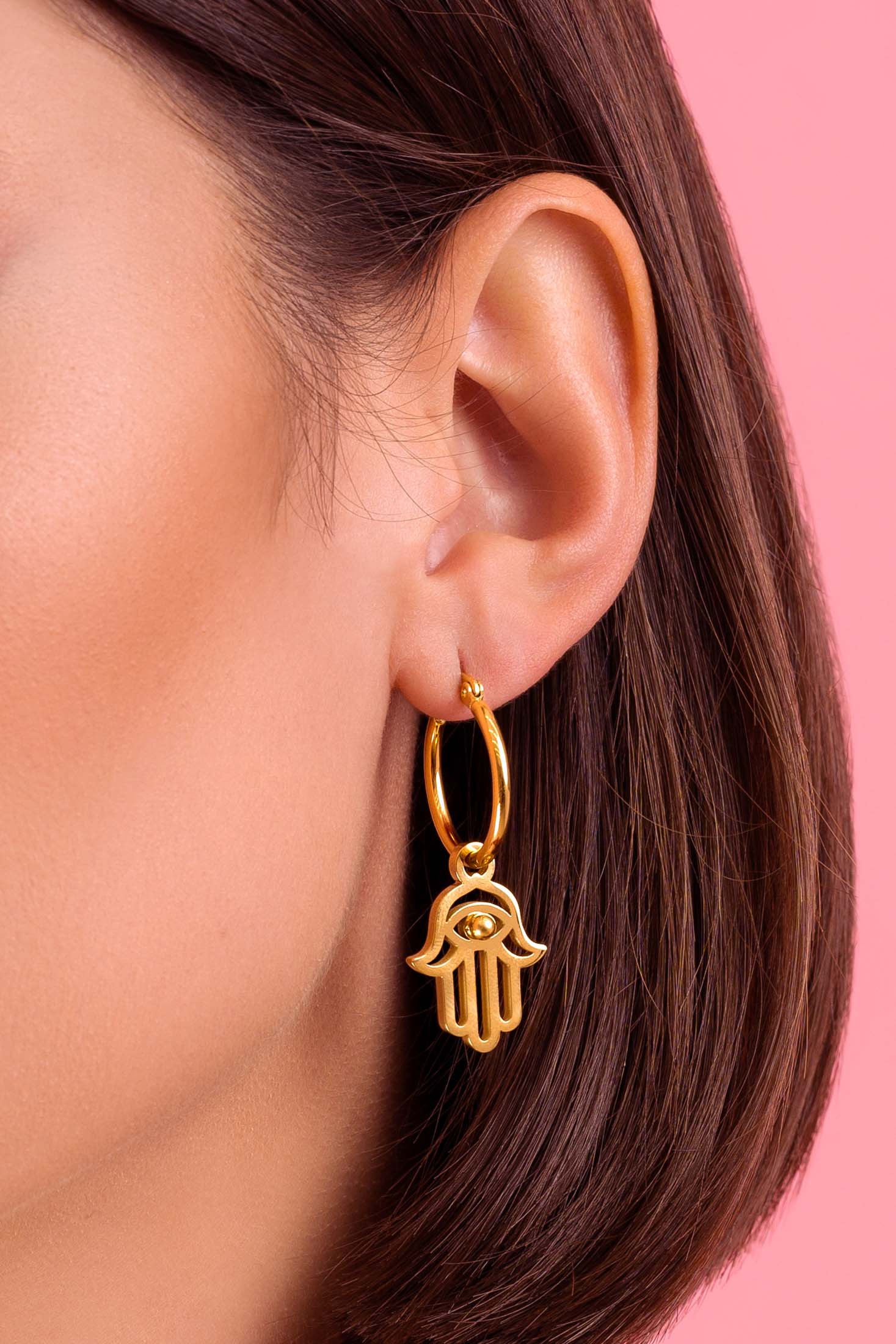 Hamsa Eye Charm Pendant