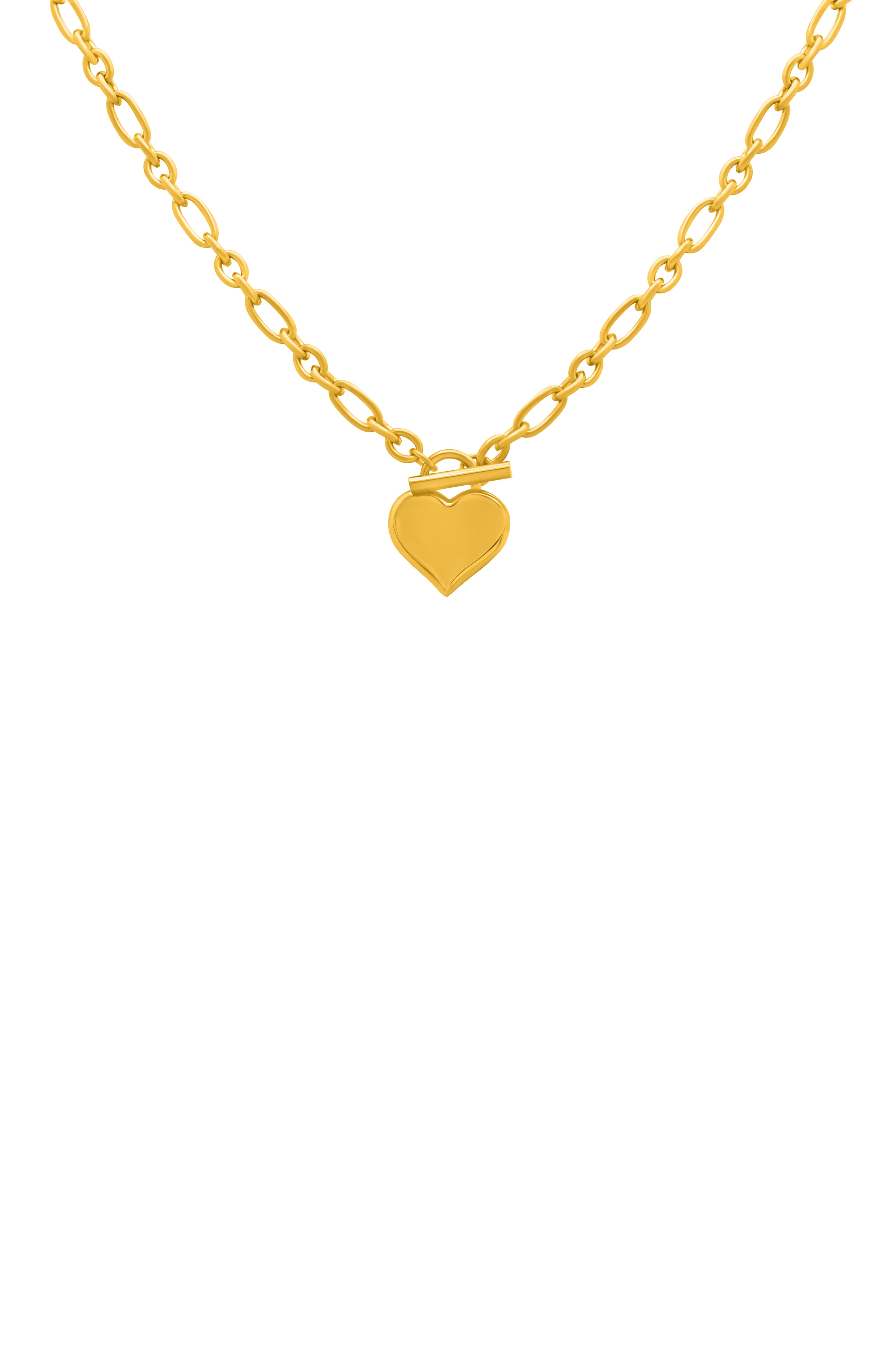 Engravable Heart of Gold Necklace