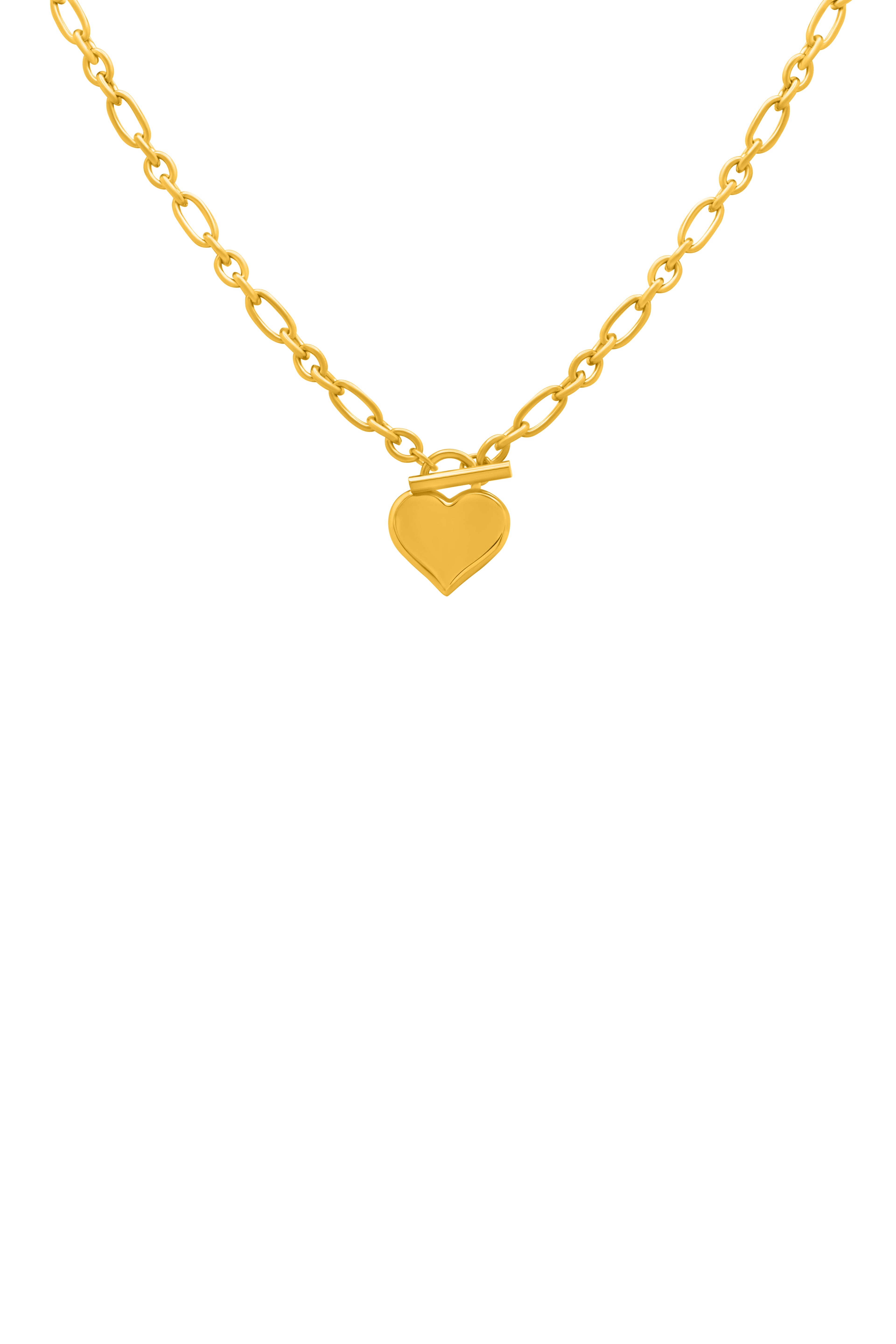 Engravable Heart of Gold Necklace
