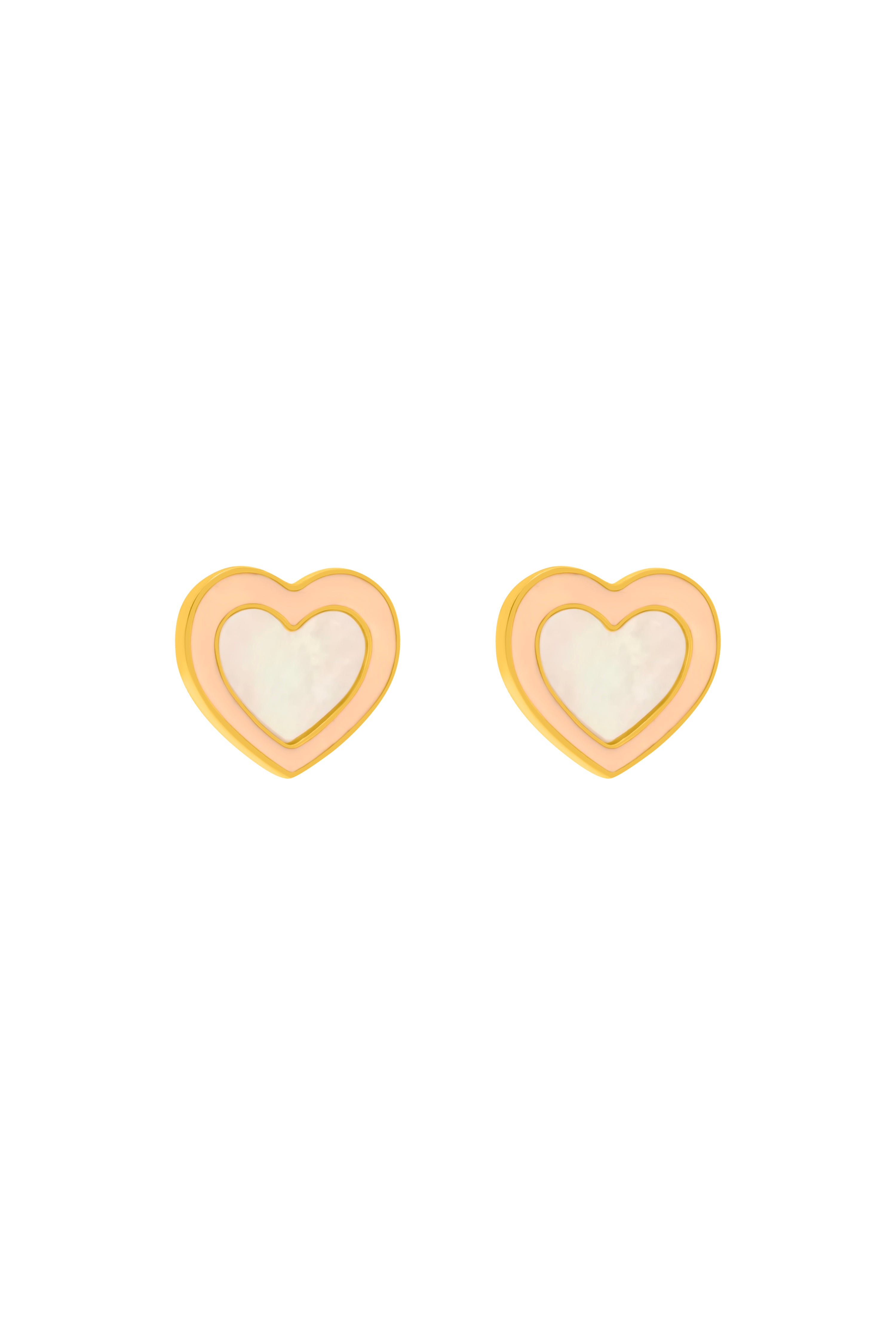 Love Stud Earring Set