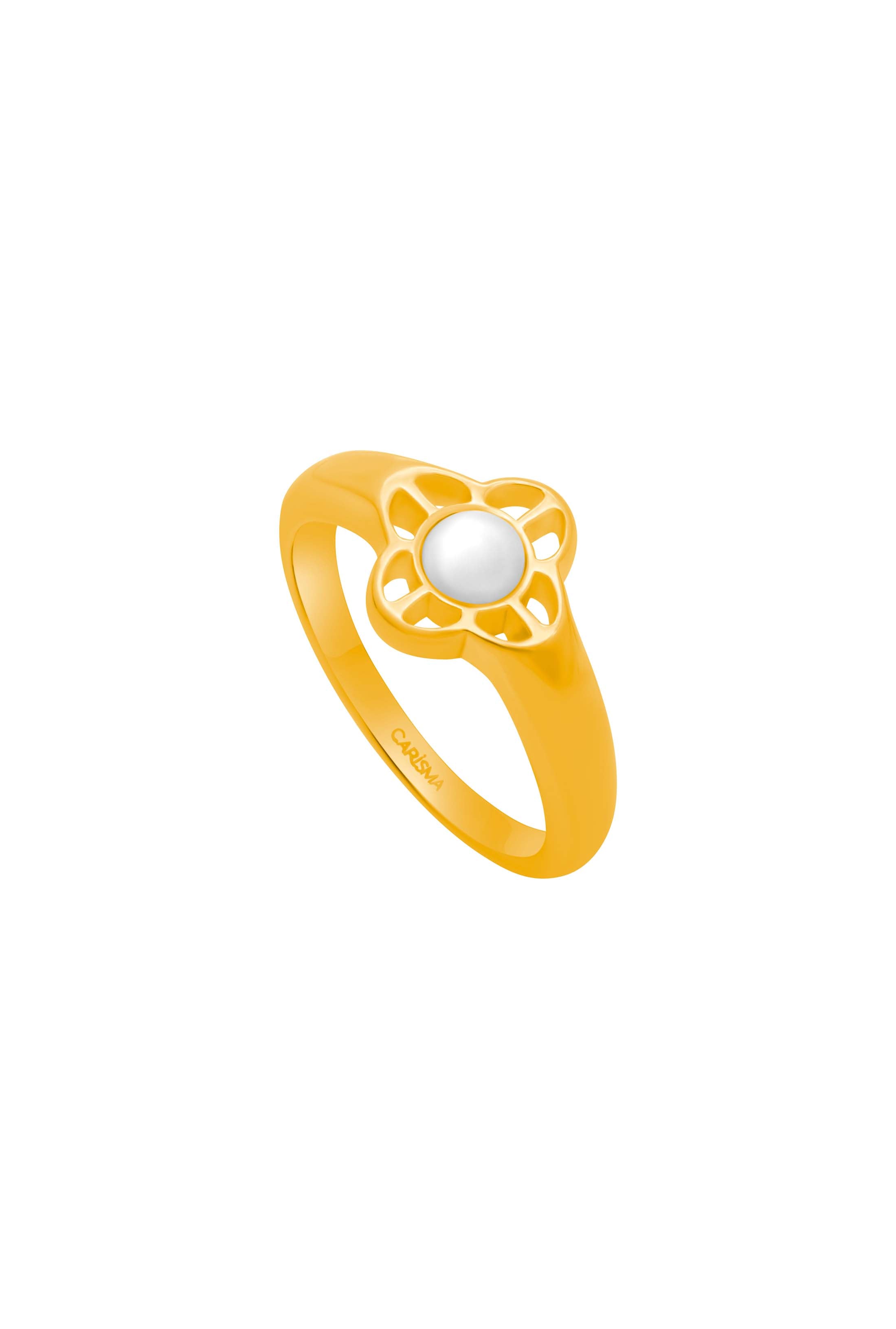 Carisma Pearl Flower Ring