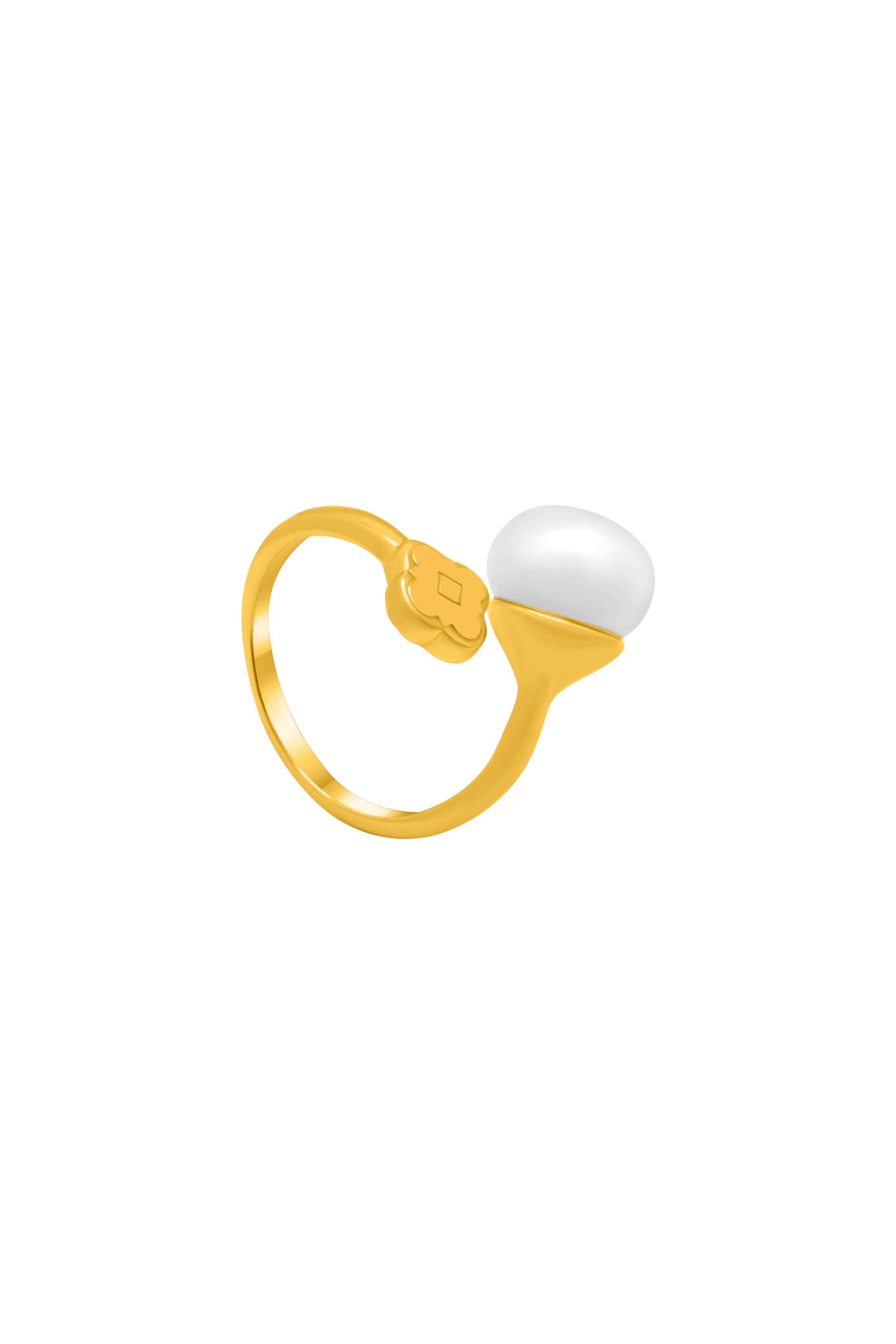 Baroque Freshwater Pearl Ring & Dara&