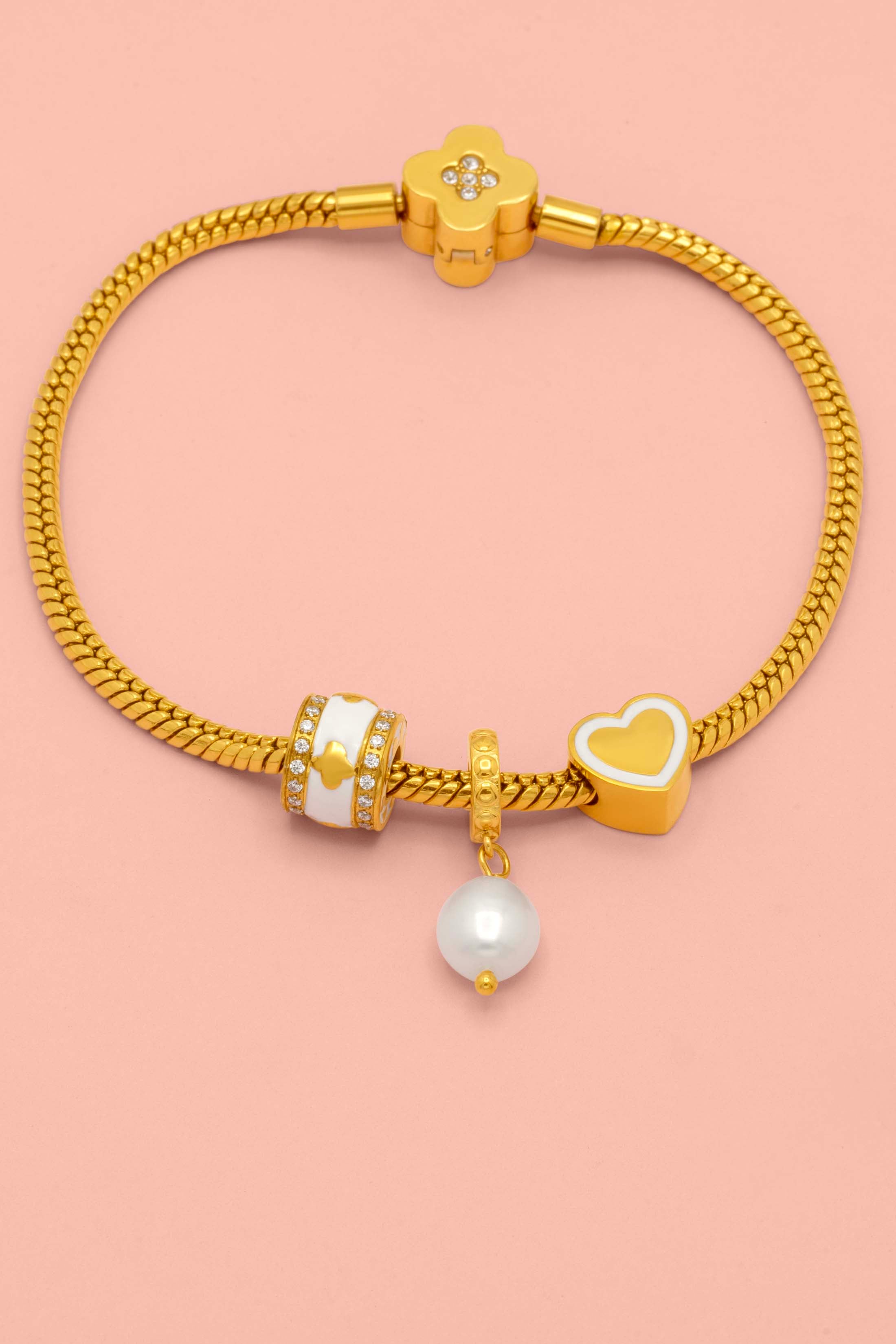 Carisma Graduation Token Charm Bracelet Gift Set