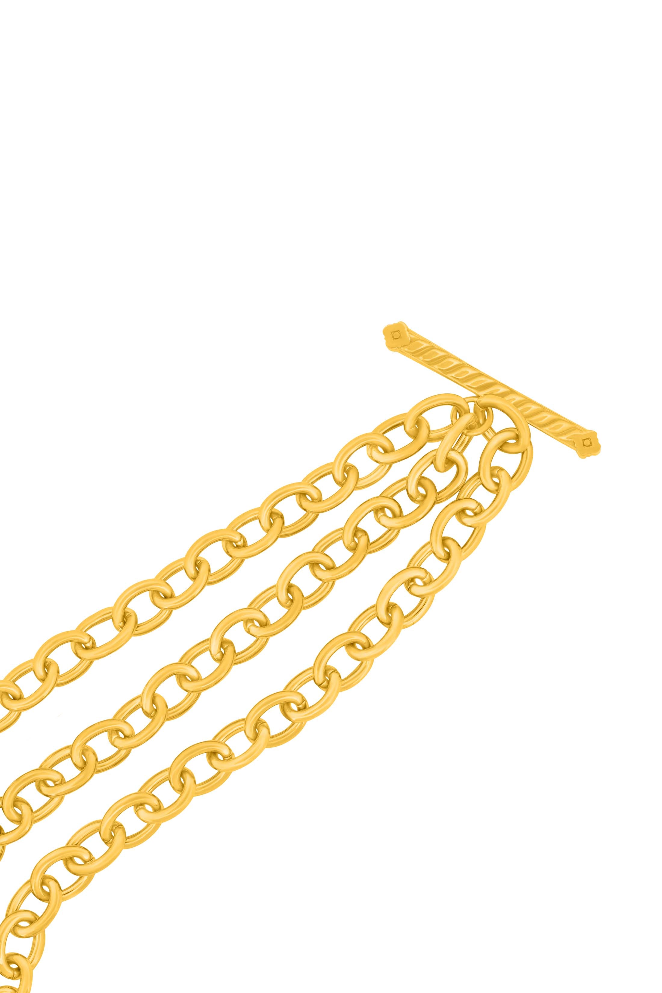 Carisma Triple Chain Bracelet