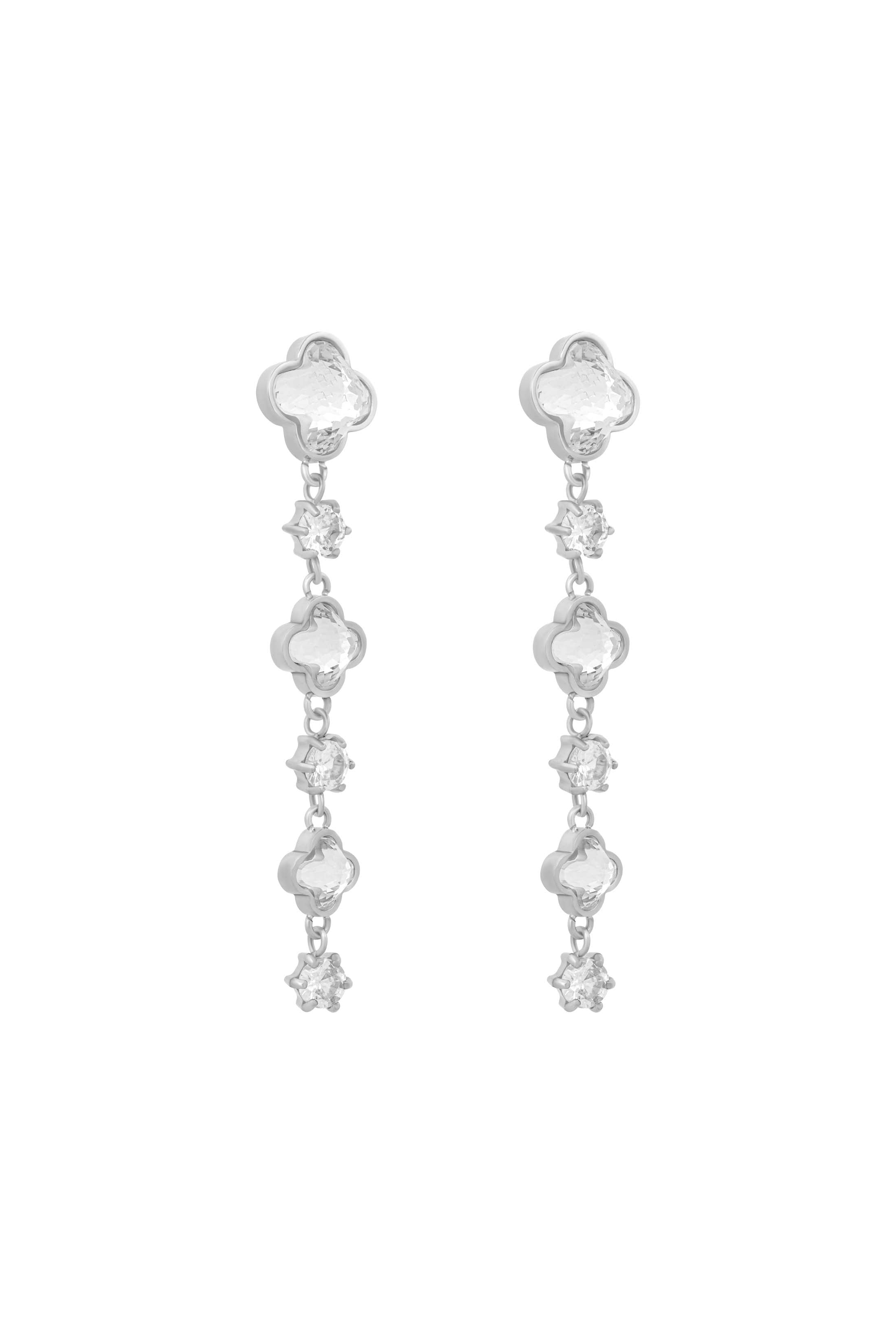 Sonata Brillantina Drop Stud Earring Set