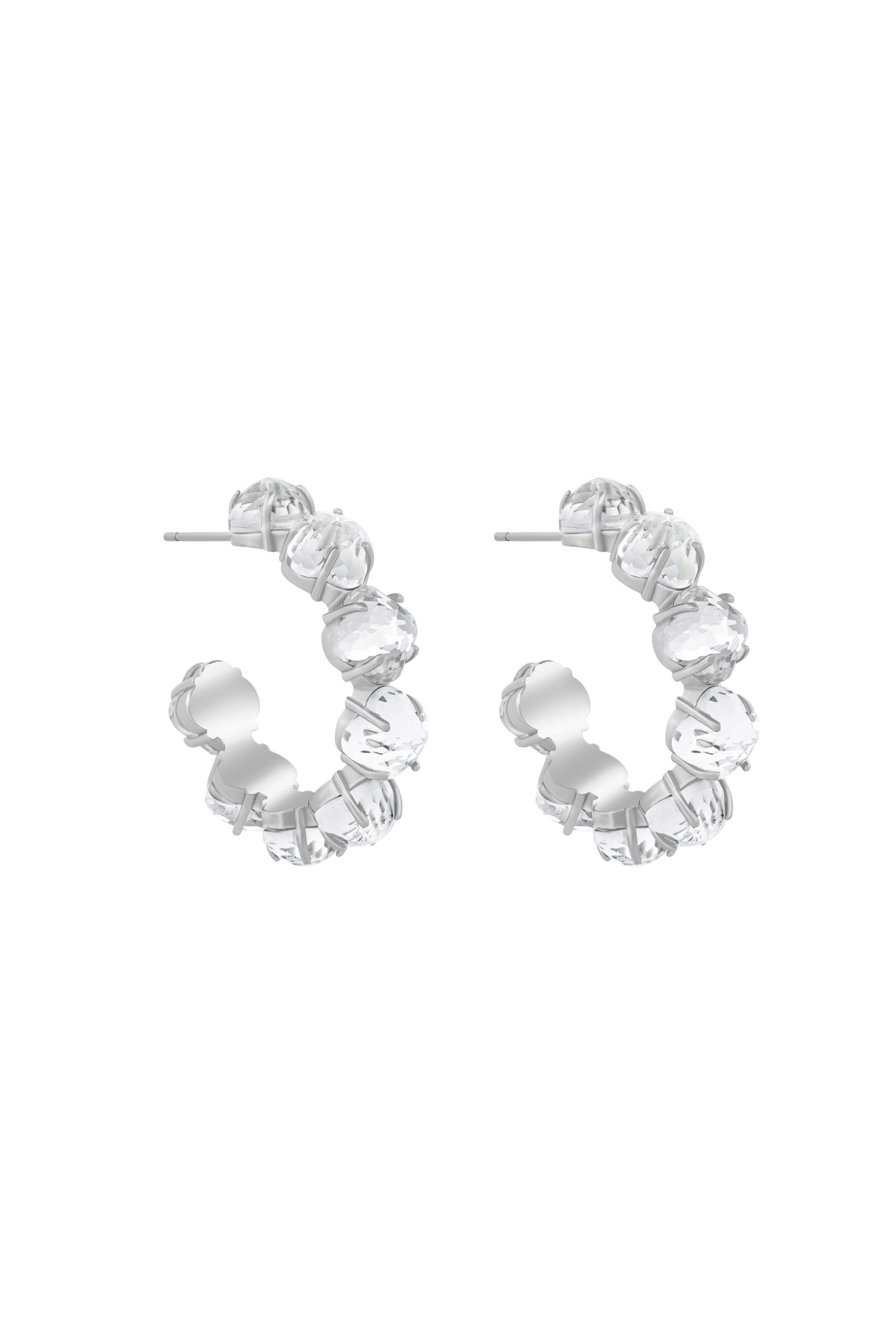 Sonata Brillantina Hoop Earrings & Necklace Gift Set