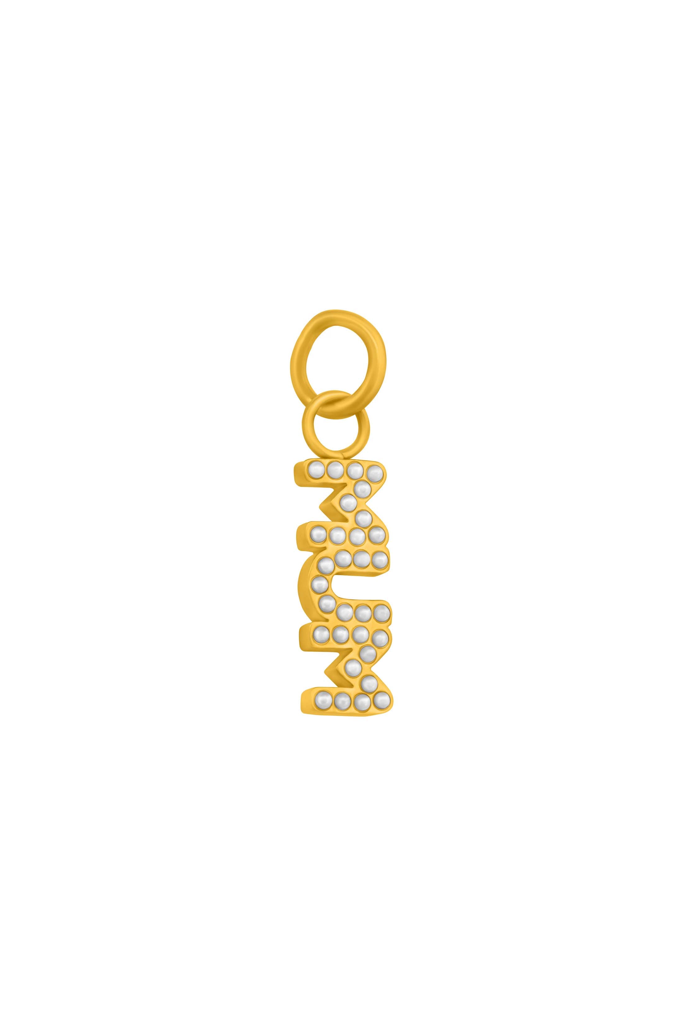 ‘Mum’ Pearl Pendant