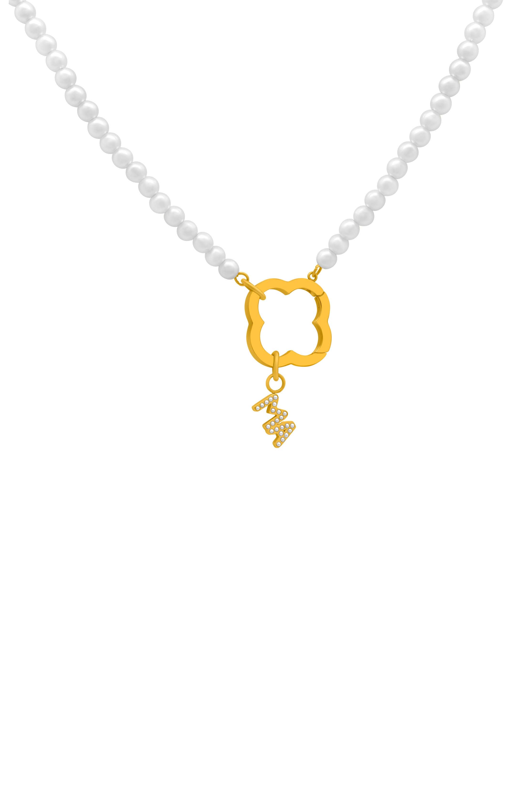 Pearl Charm Necklace