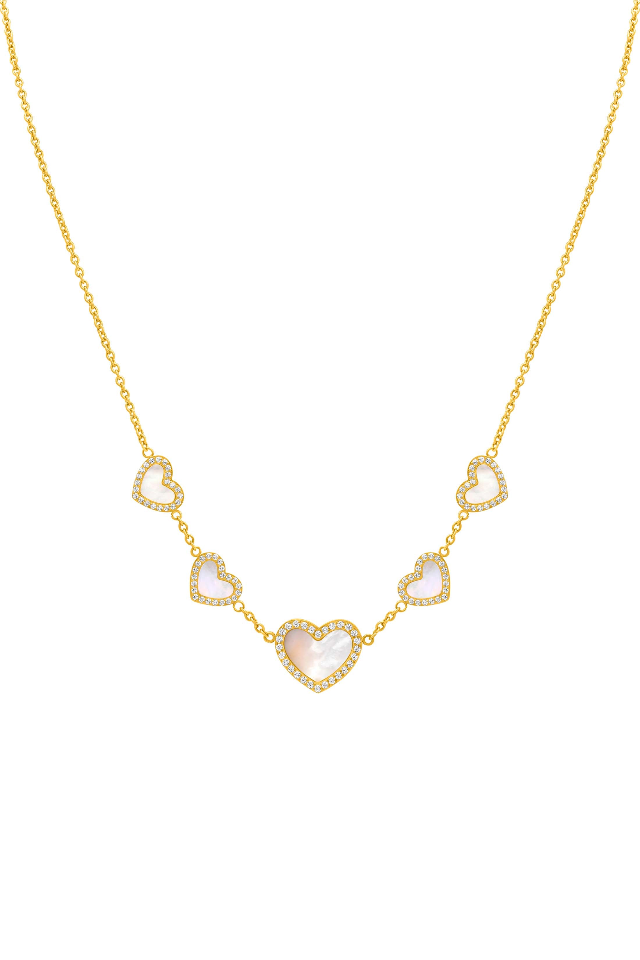 Qalbi Mother of Pearl Necklace