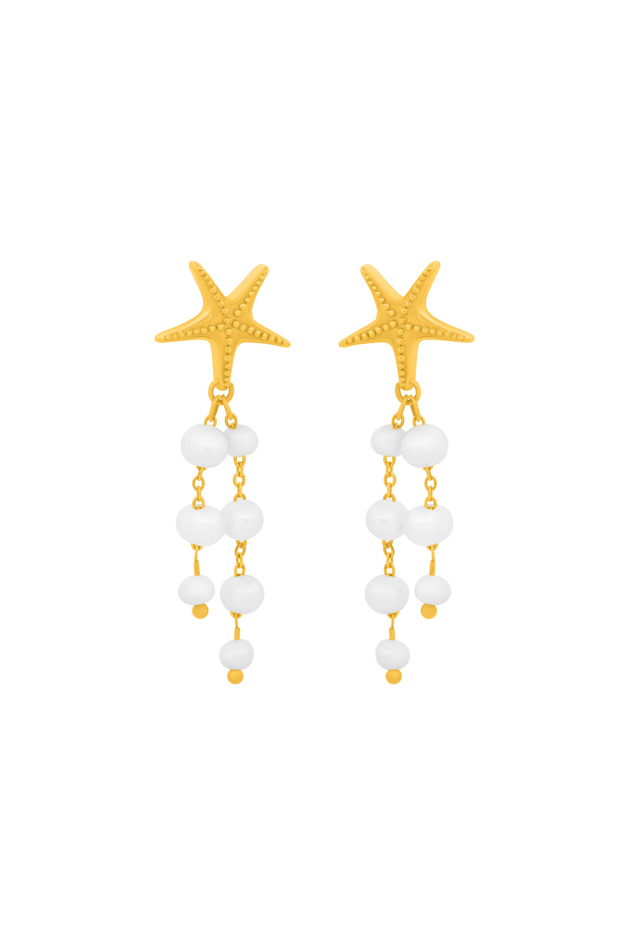 Sea Star Drop Earring Set