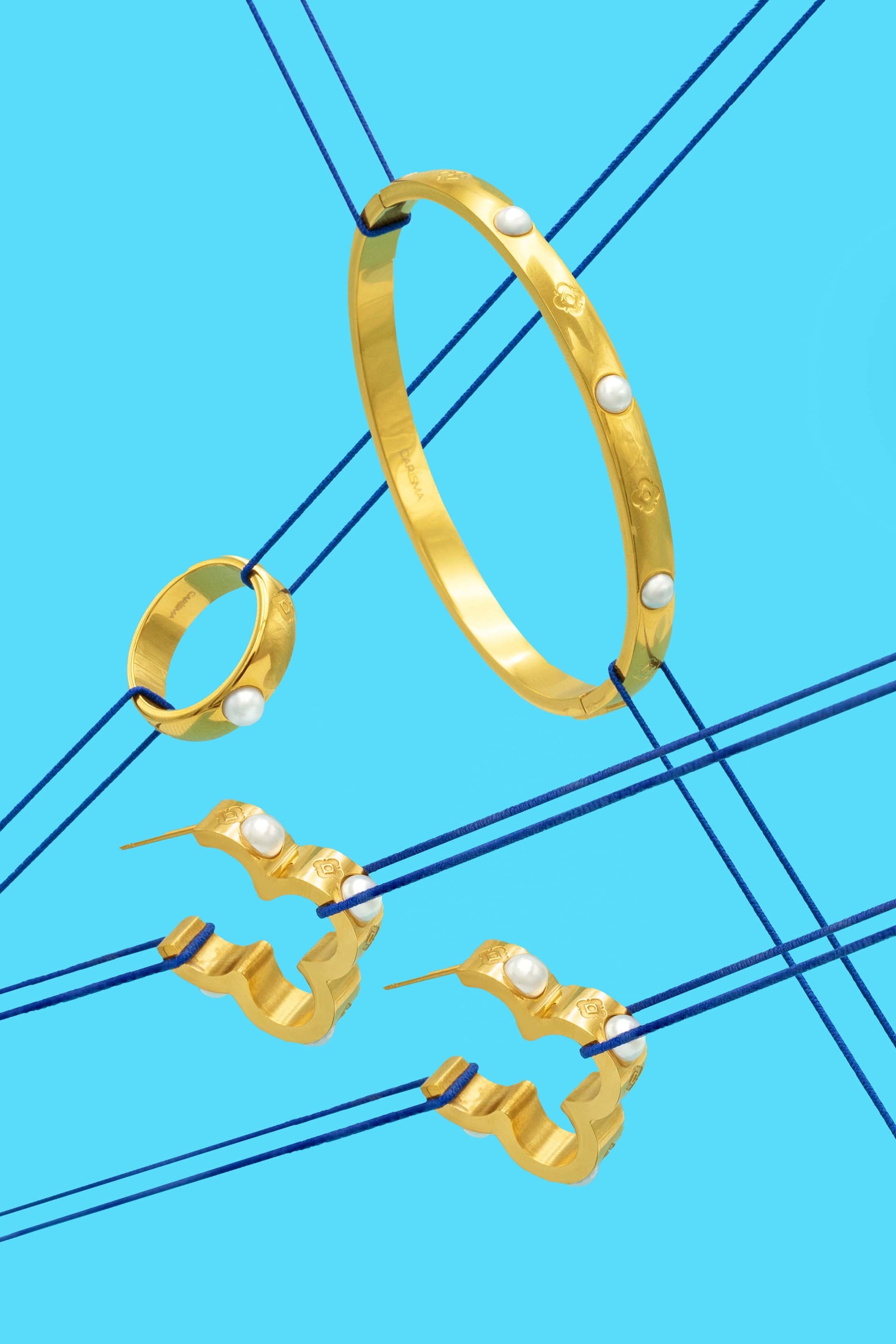 Signature Riviera Hoop Earring Set