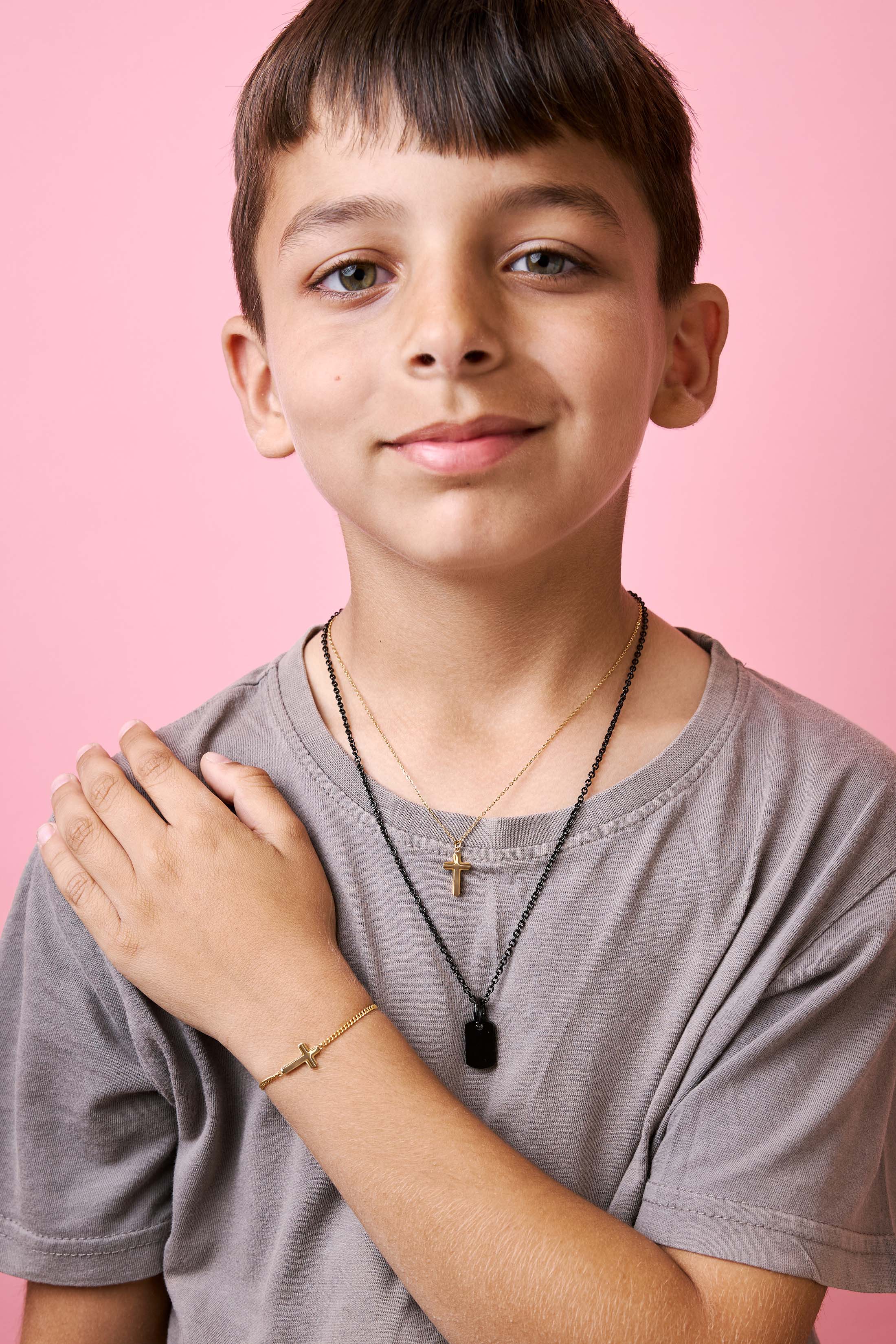 Cross Gold Necklace