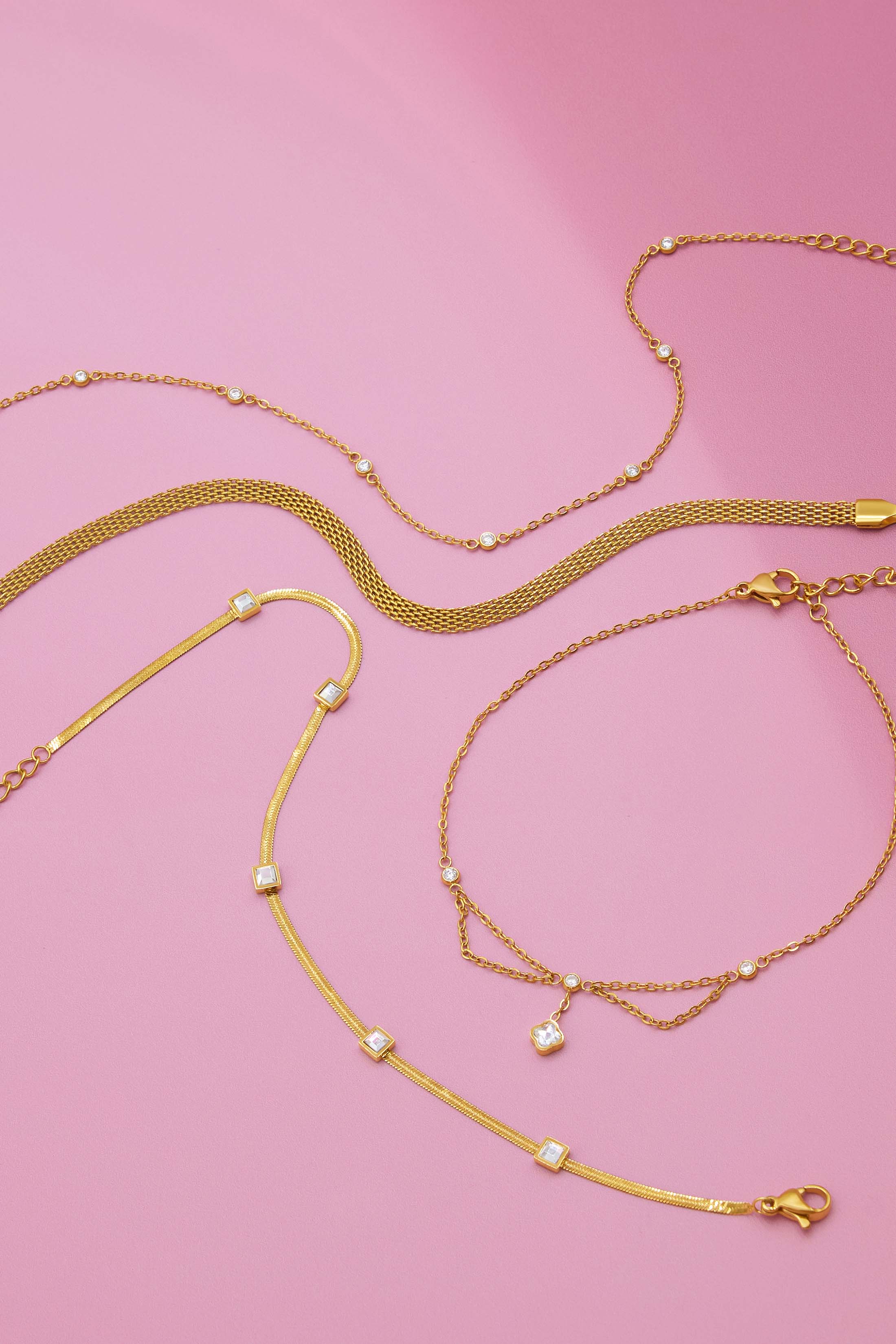 Crystal Ball Anklet
