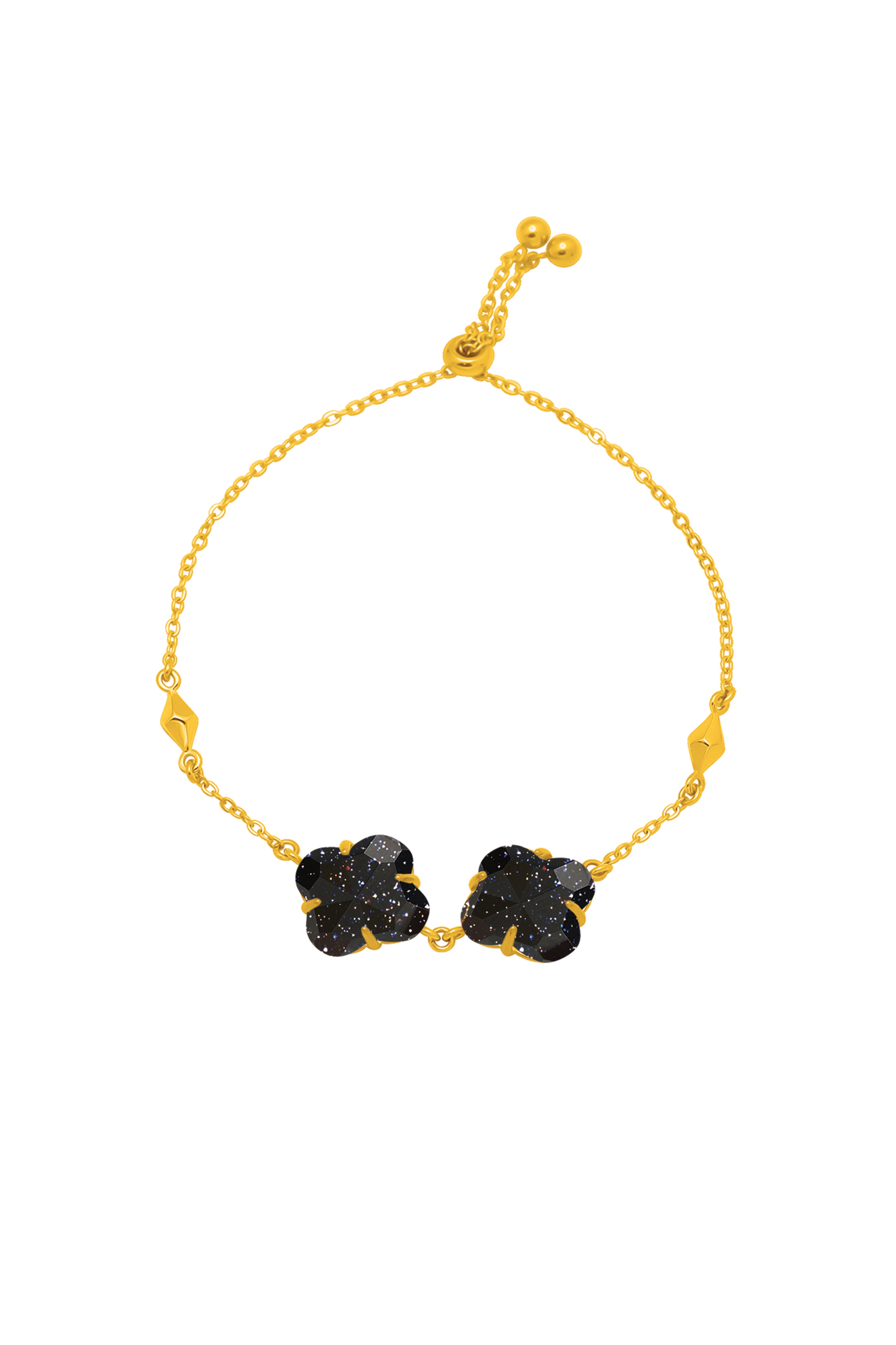 Stone Station Midnight Sparkle Stone Bracelet