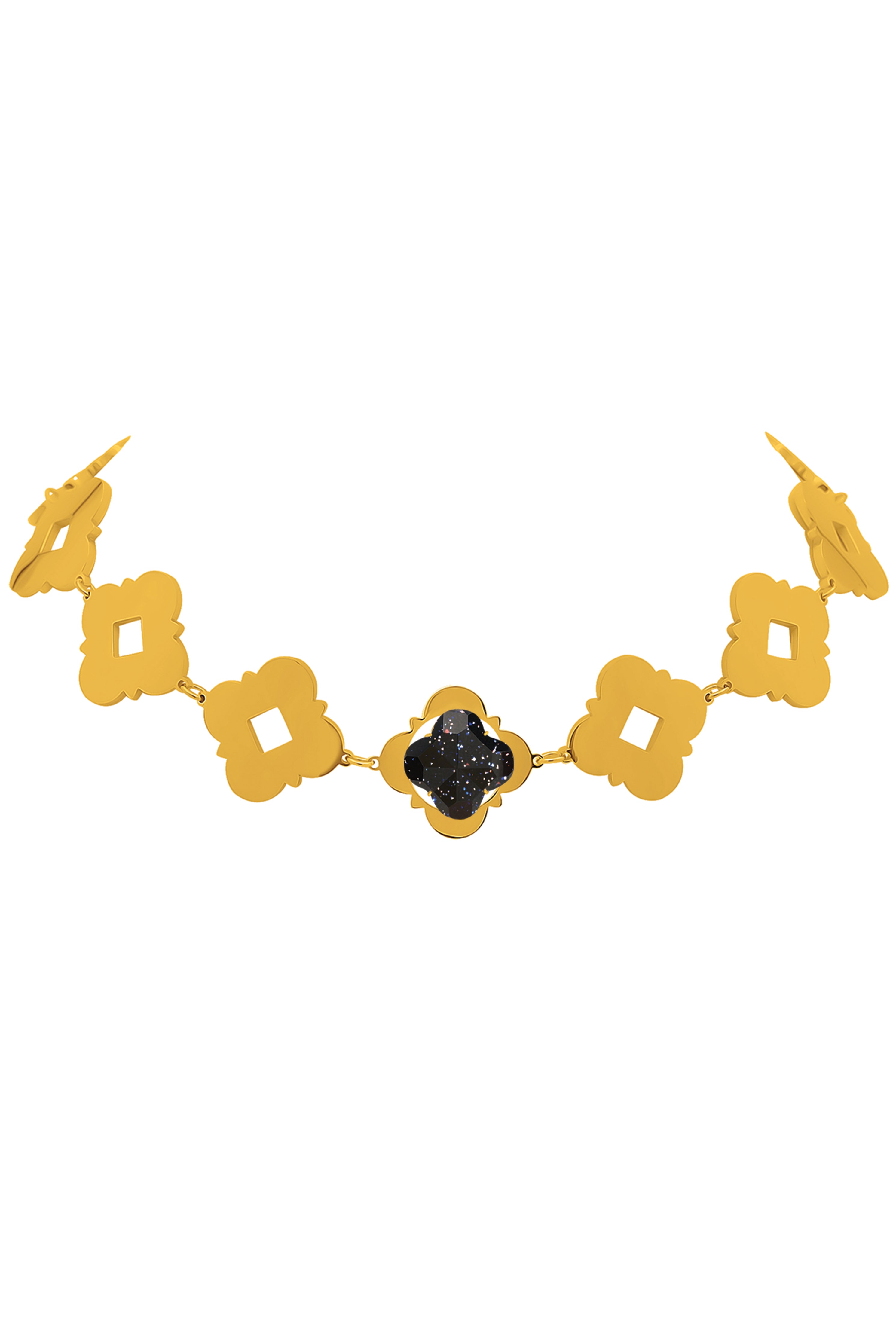 Stone Station Midnight Sparkle Stone Choker