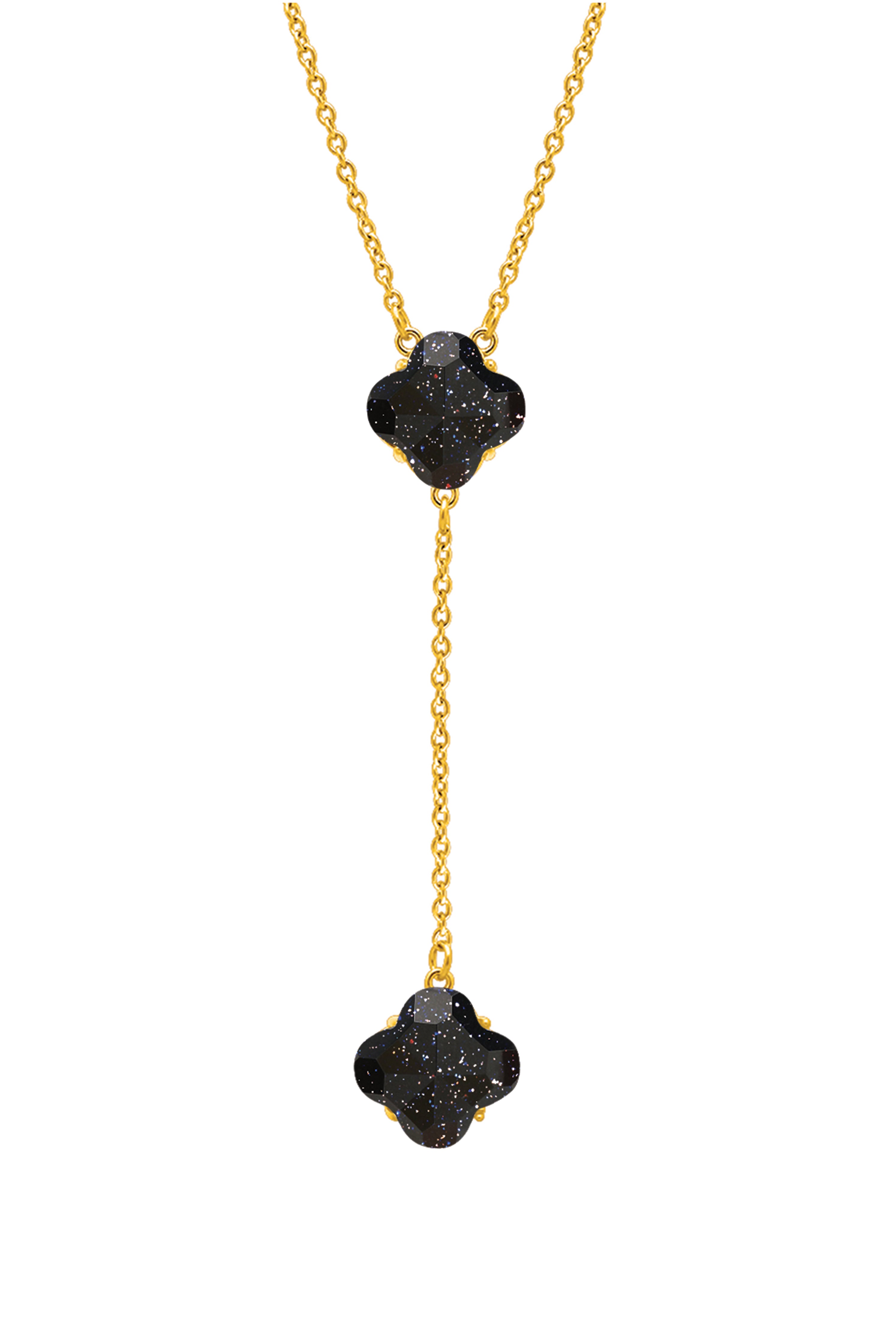 Stone Station Midnight Sparkle Stone Necklace